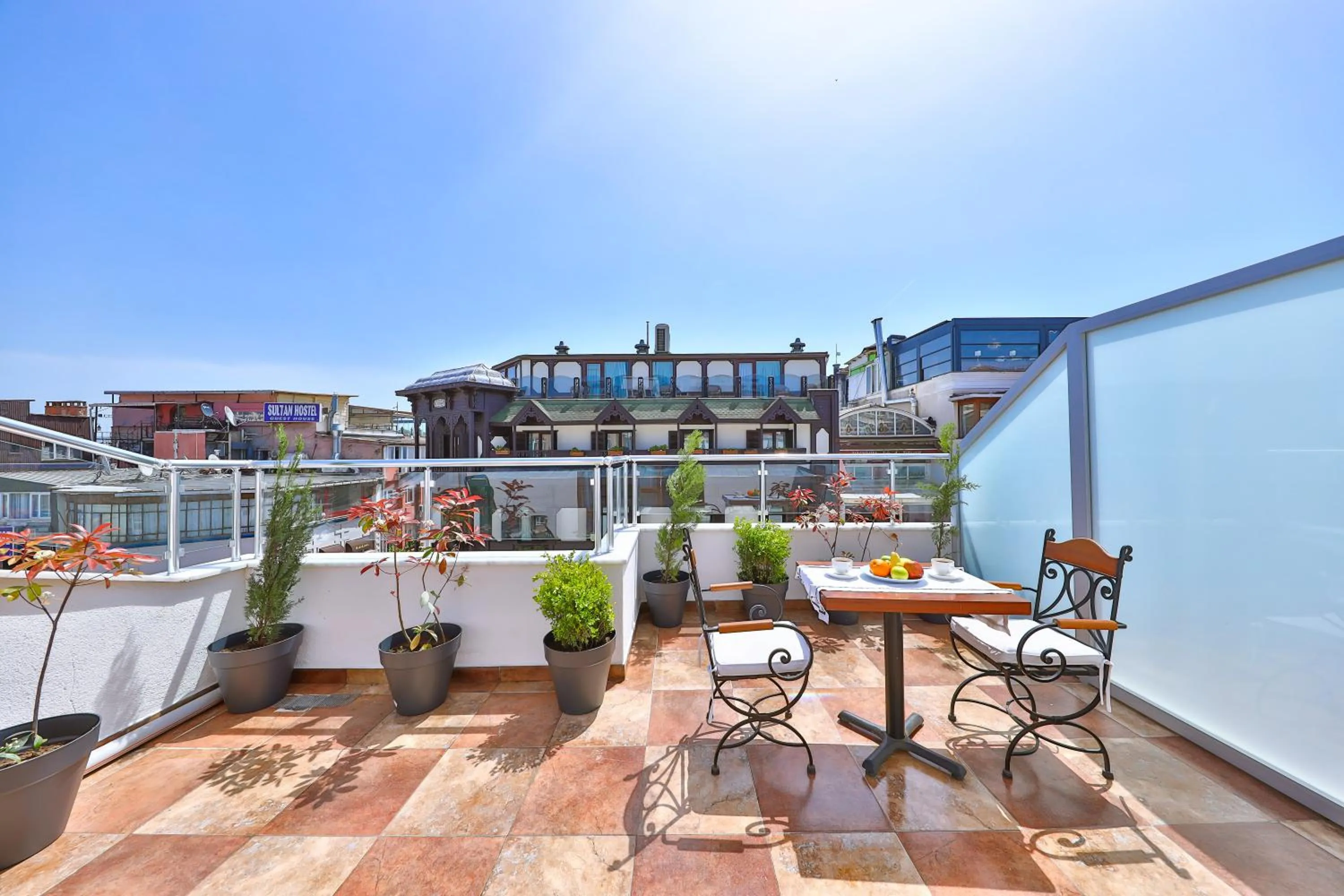 Balcony/Terrace in Senatus Hotel - Special Class