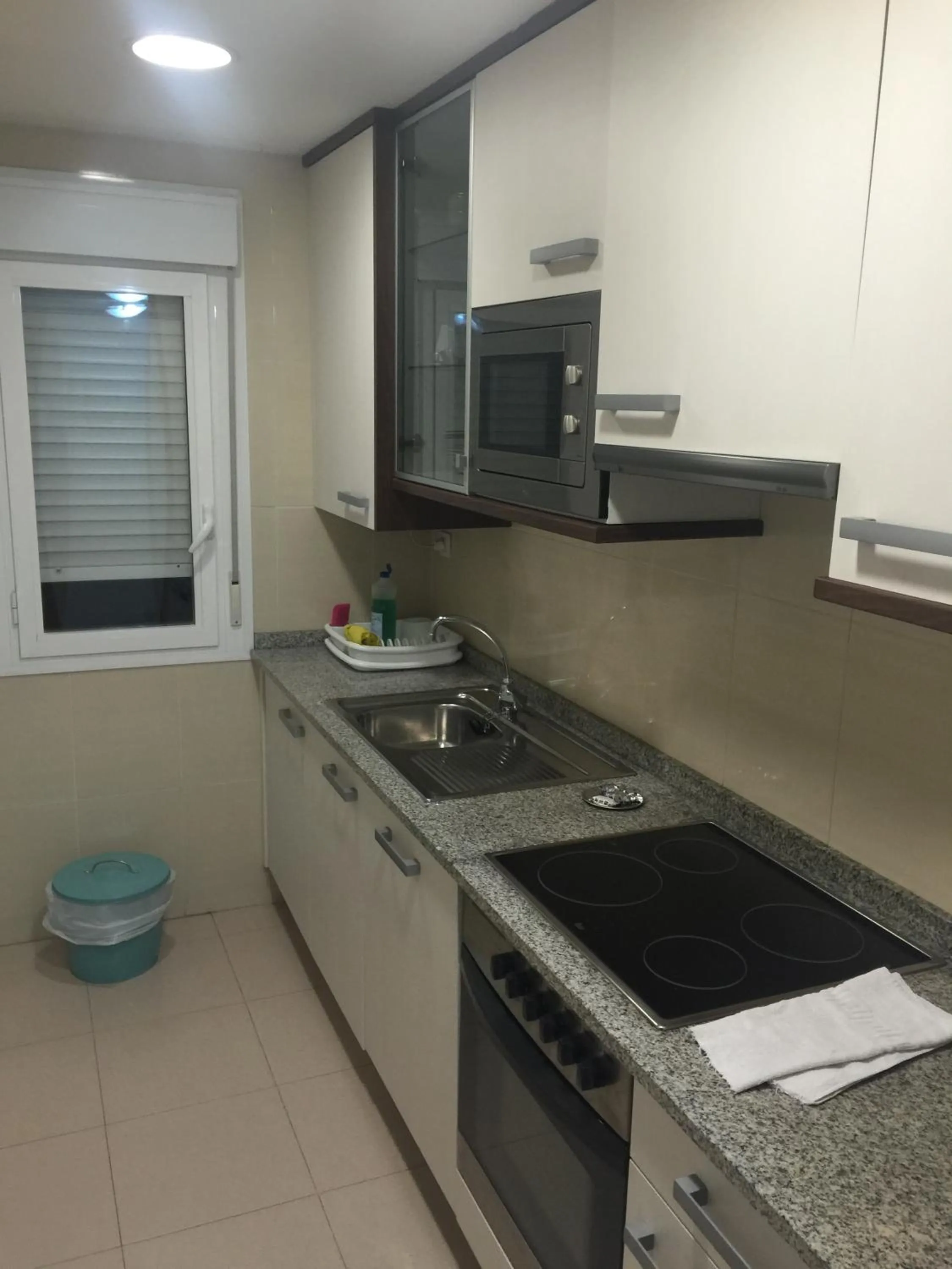 Kitchen or kitchenette in Apartamentos Auhabitat Zaragoza, edificio de apartamentos turísticos