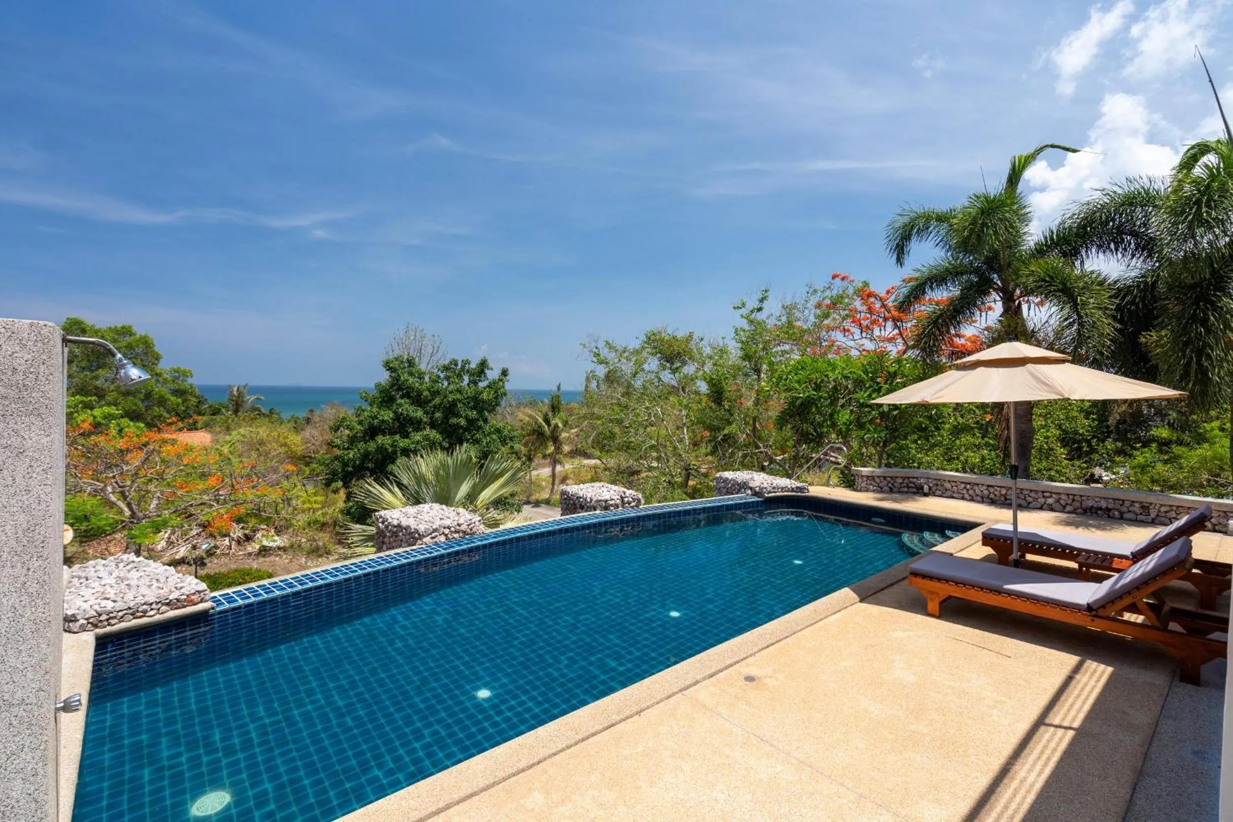 Swimming pool in Amazing Seaview Apartment