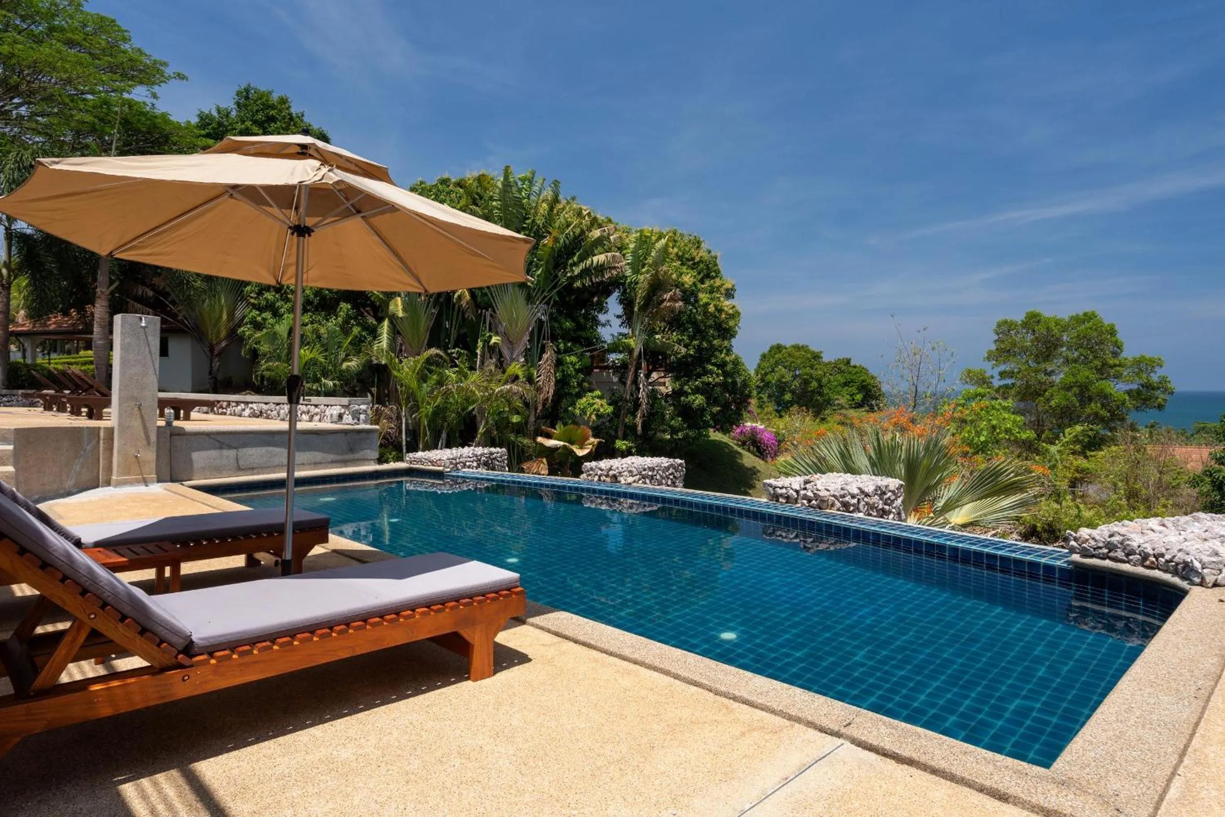 Swimming pool in Amazing Seaview Apartment