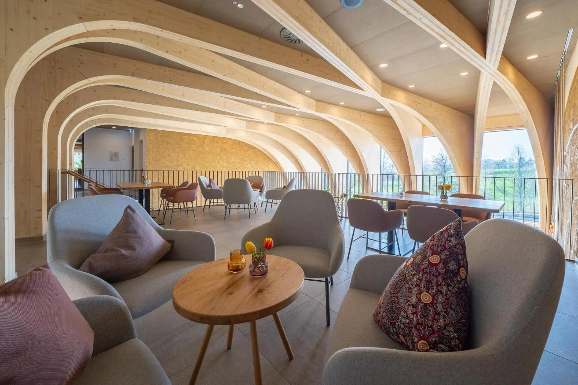 Seating area in Weinhotel Pfeffer & Salz