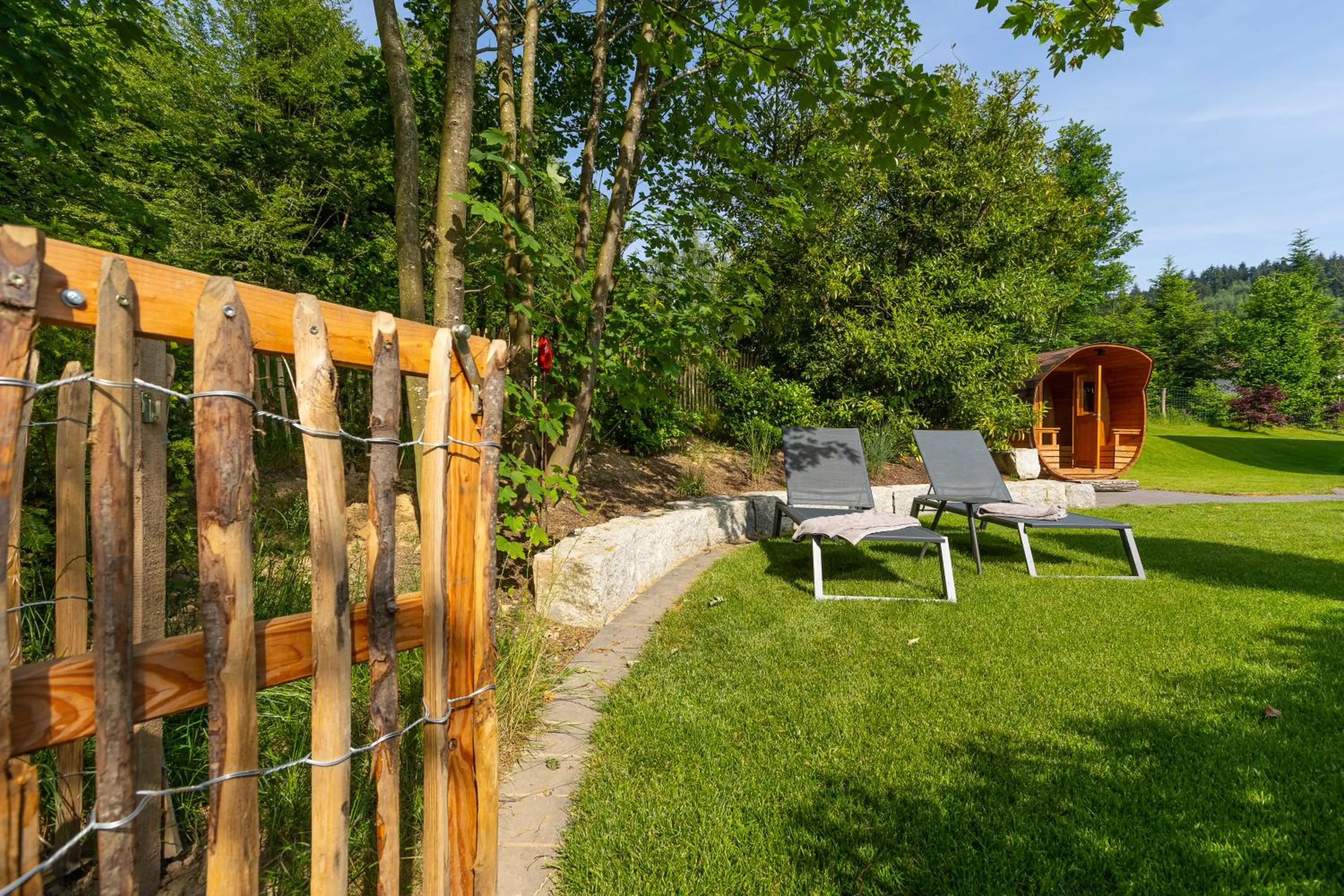 Sauna in Weinhotel Pfeffer & Salz