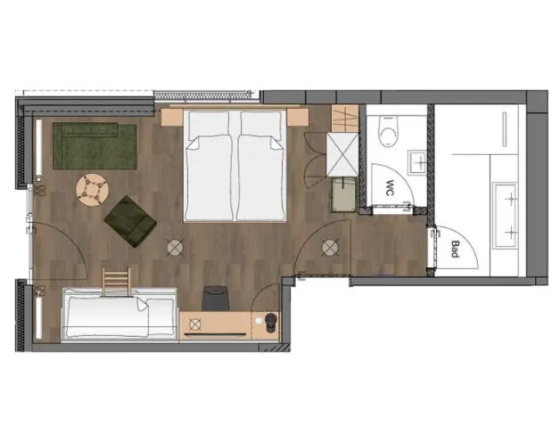 Floor plan in Weinhotel Pfeffer & Salz