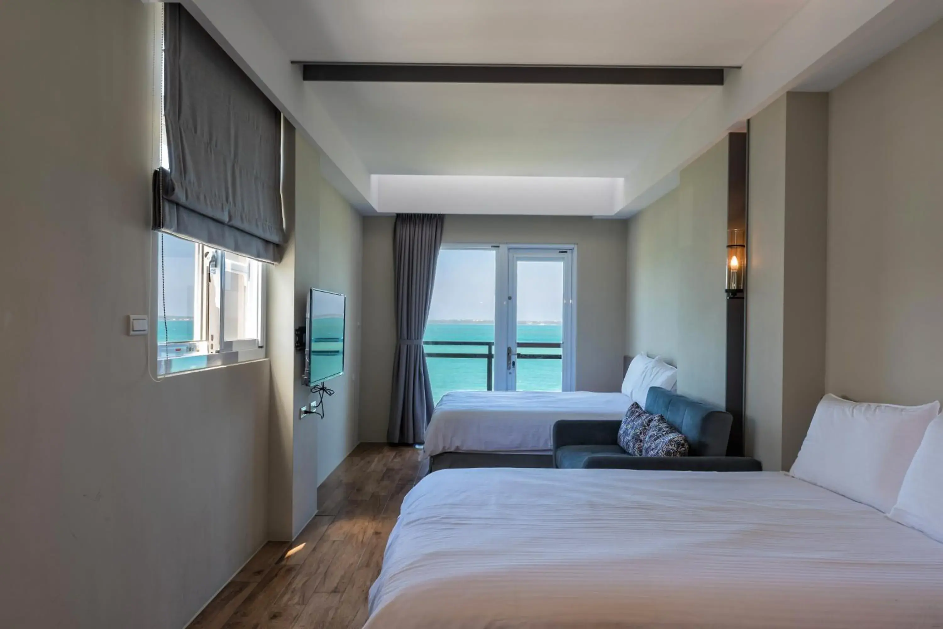 Bed in Jia Xiang Lin Guan Hai Homestay 2 Bed in Jia Xiang Lin Guan Hai Homestay 2