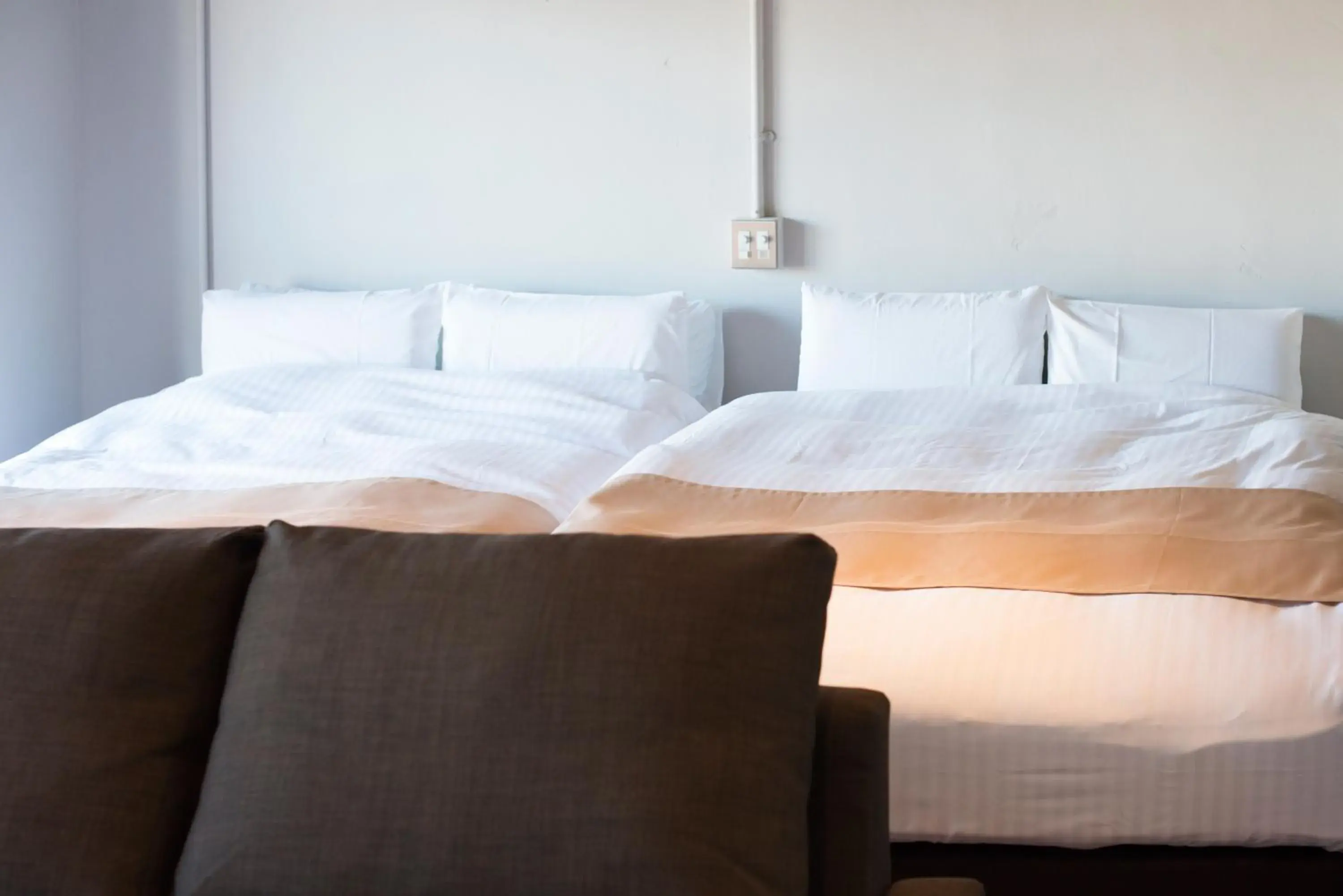 Bed in A Good Day Fukuoka Riverside Bed in A Good Day Fukuoka Riverside