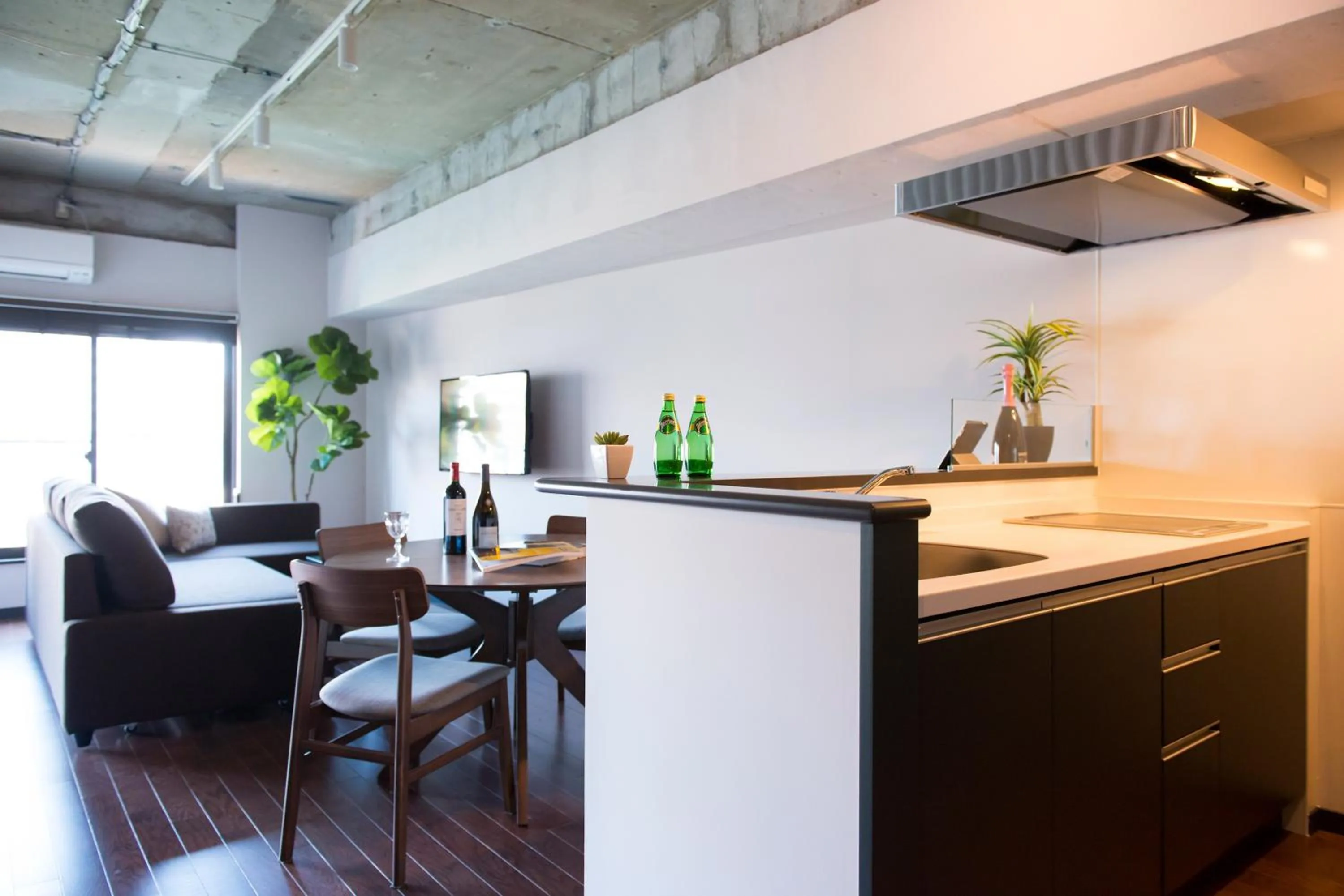 Kitchen or kitchenette in A Good Day Fukuoka Riverside