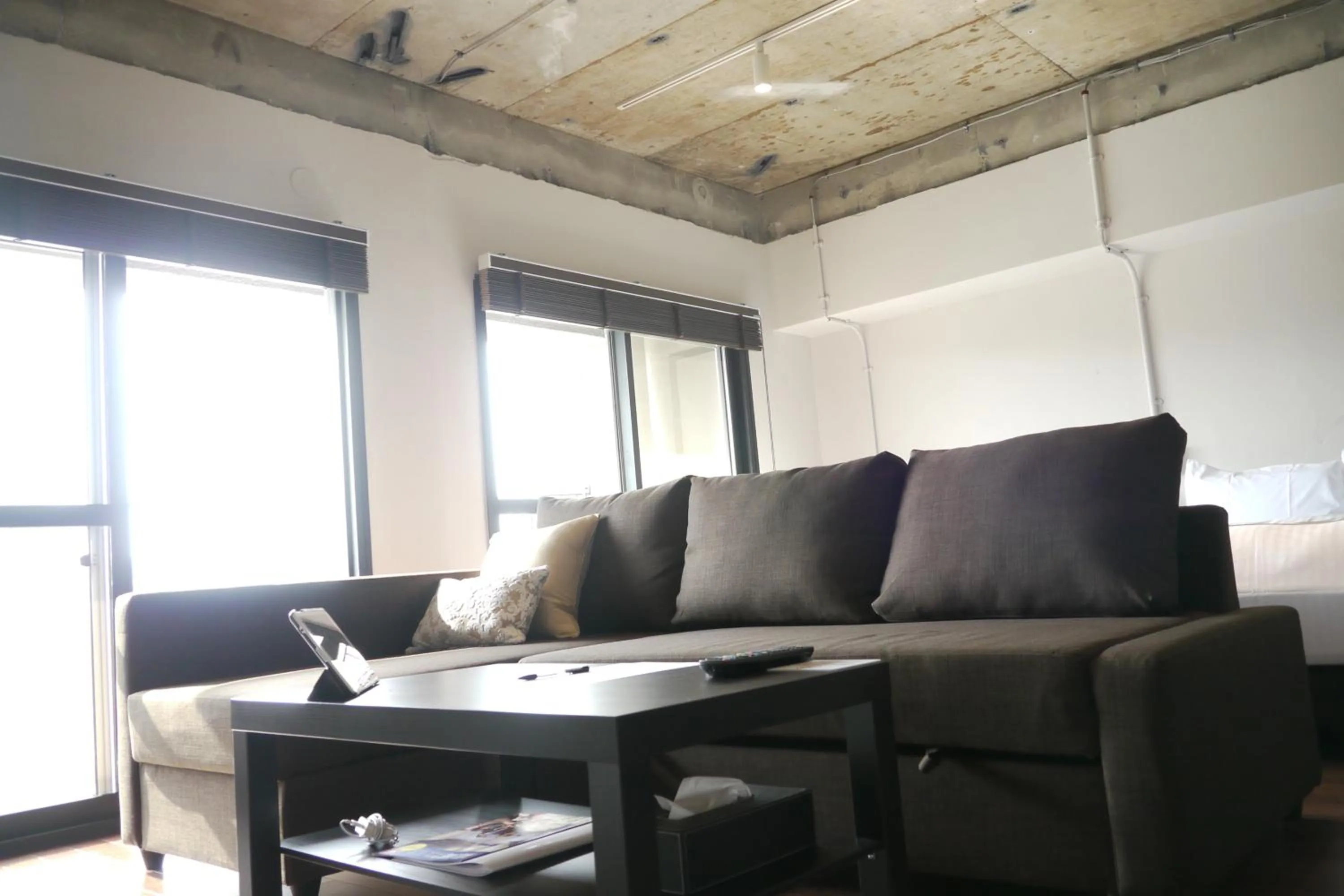 Bed in A Good Day Fukuoka Riverside