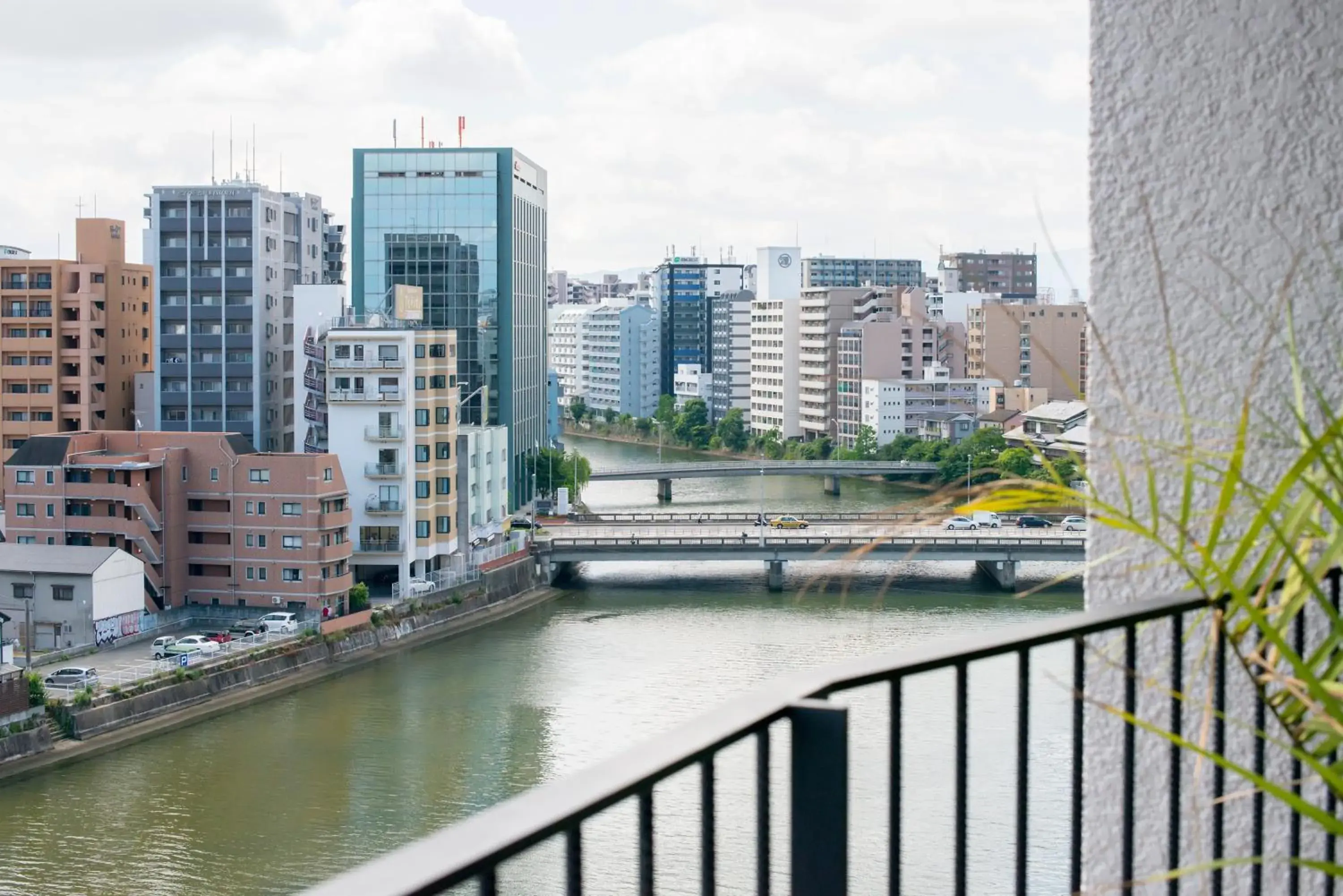 River view in A Good Day Fukuoka Riverside River view in A Good Day Fukuoka Riverside
