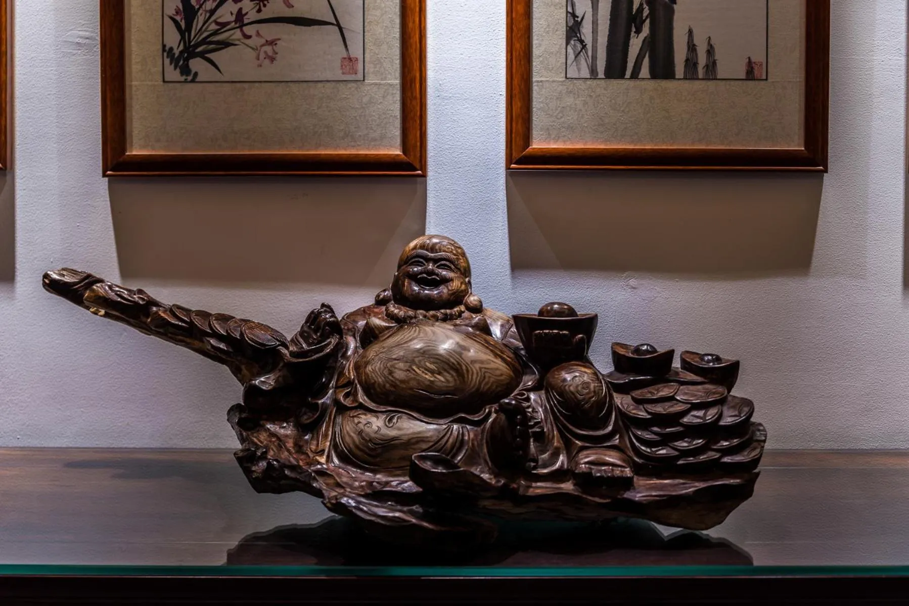 Decorative detail in Hainan Jingshan Hotel