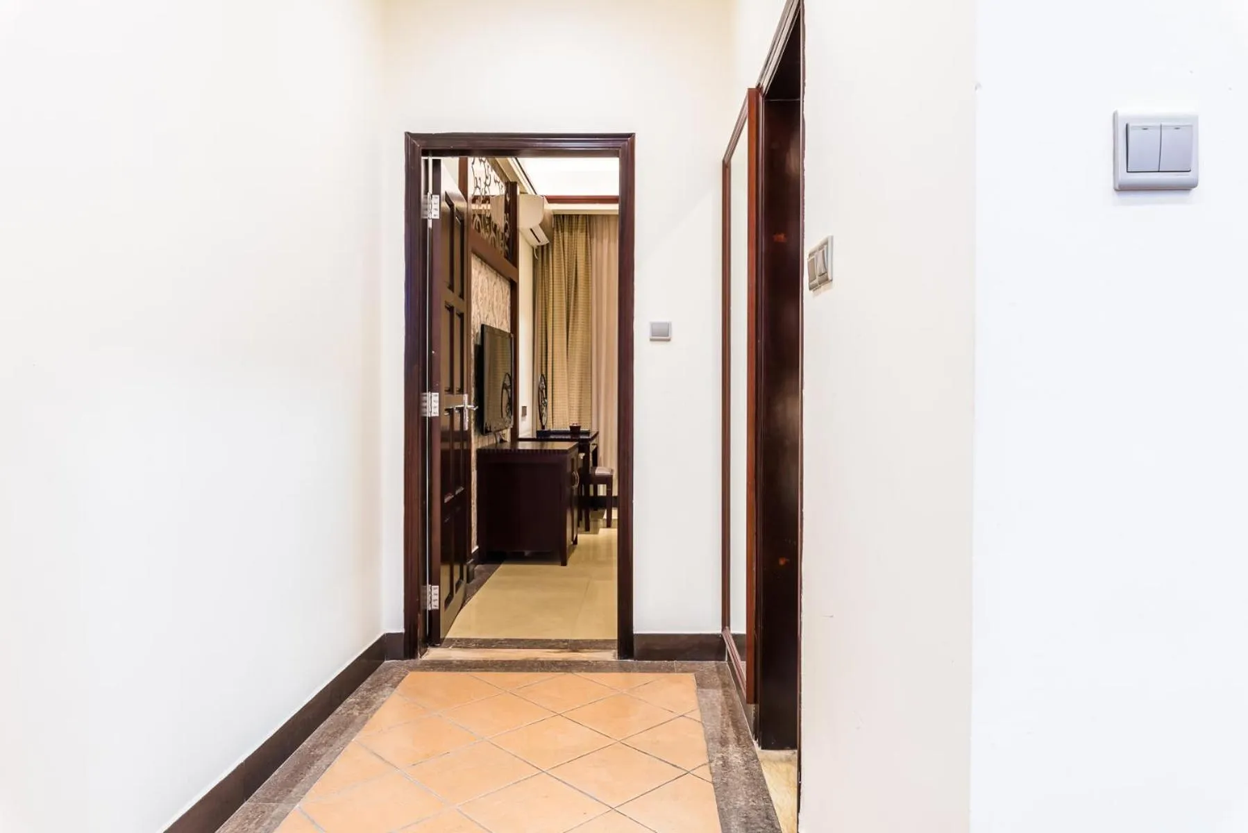 Bed in Hainan Jingshan Hotel