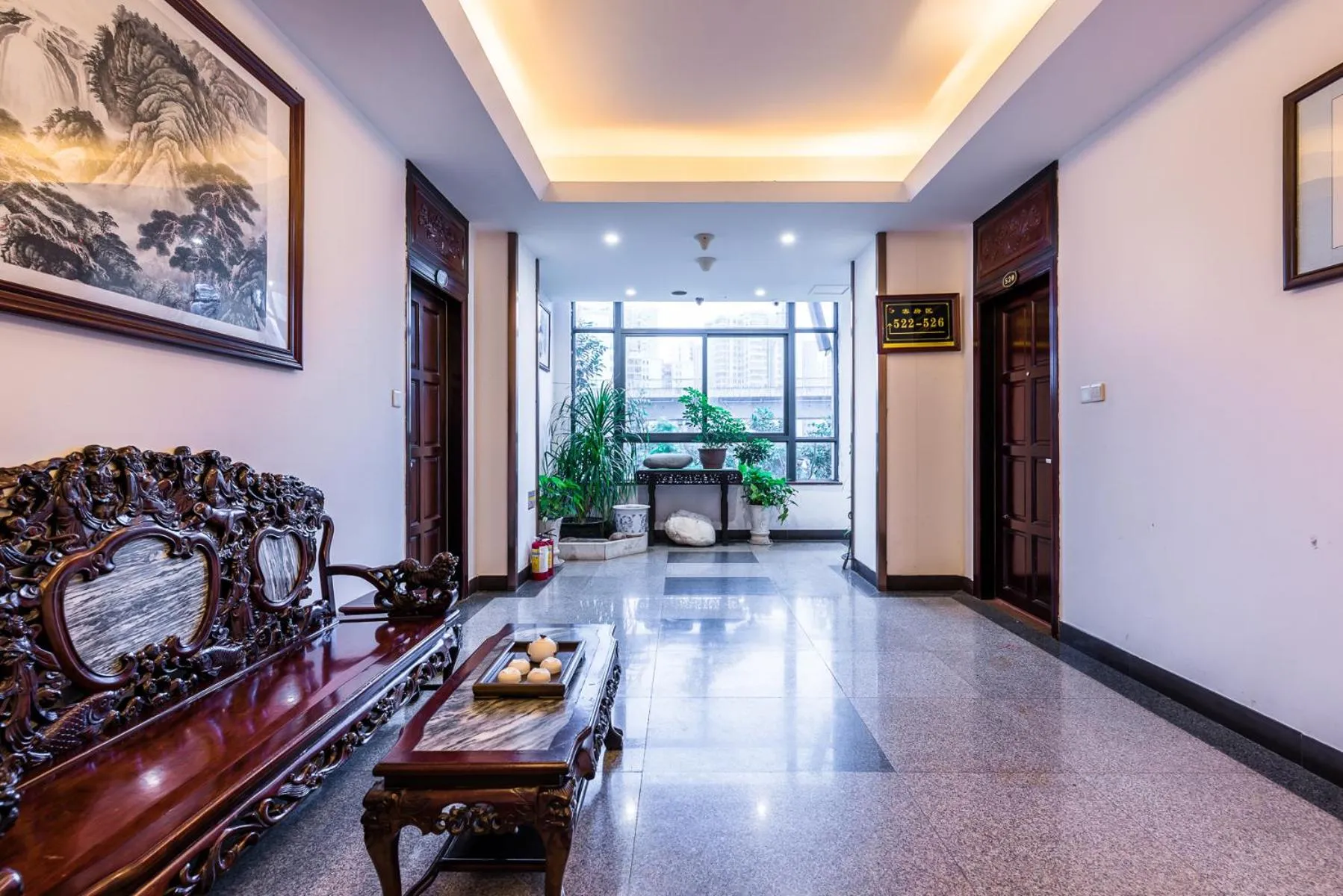 Living room in Hainan Jingshan Hotel