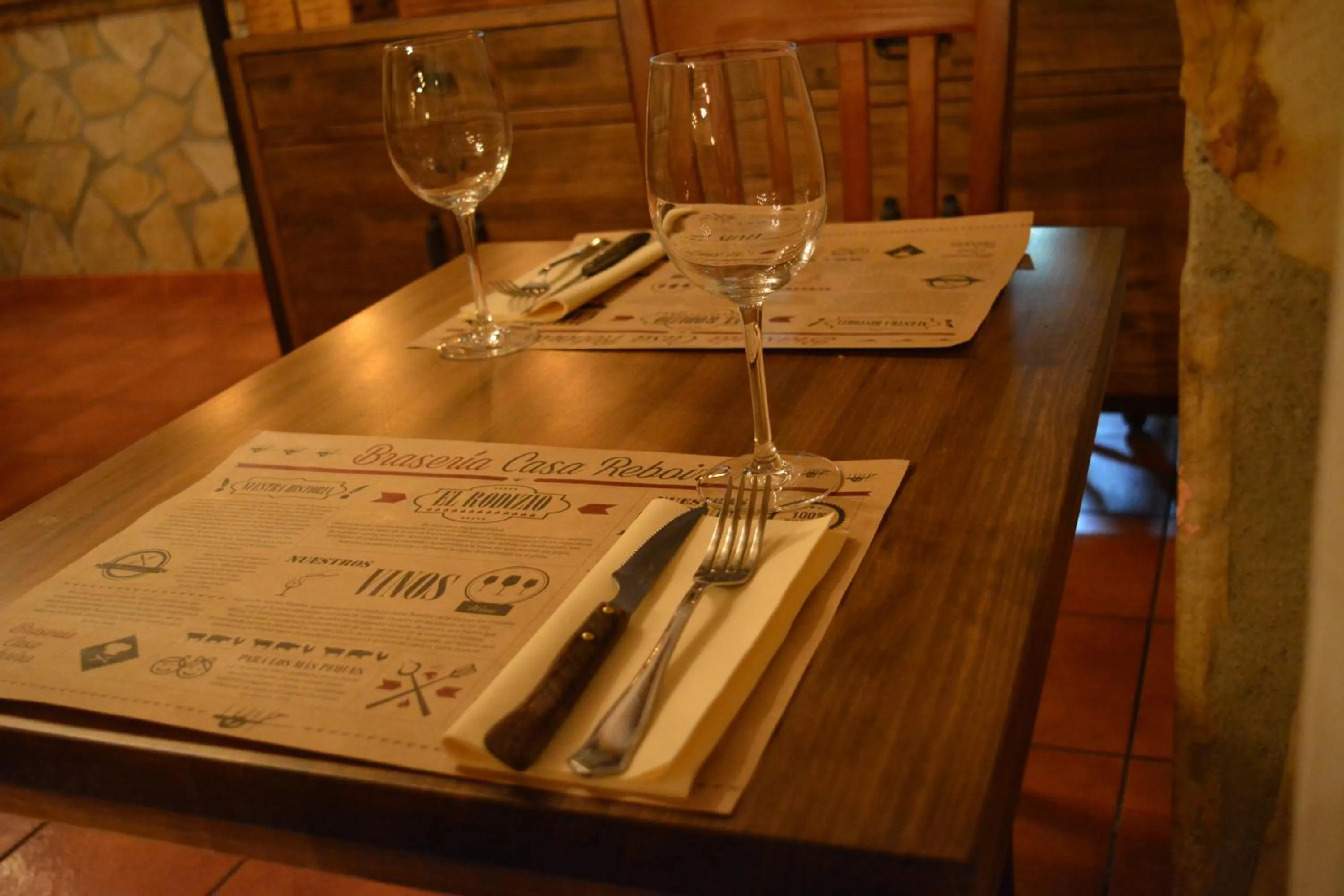 Restaurant/places to eat in Hotel Casa Reboiro