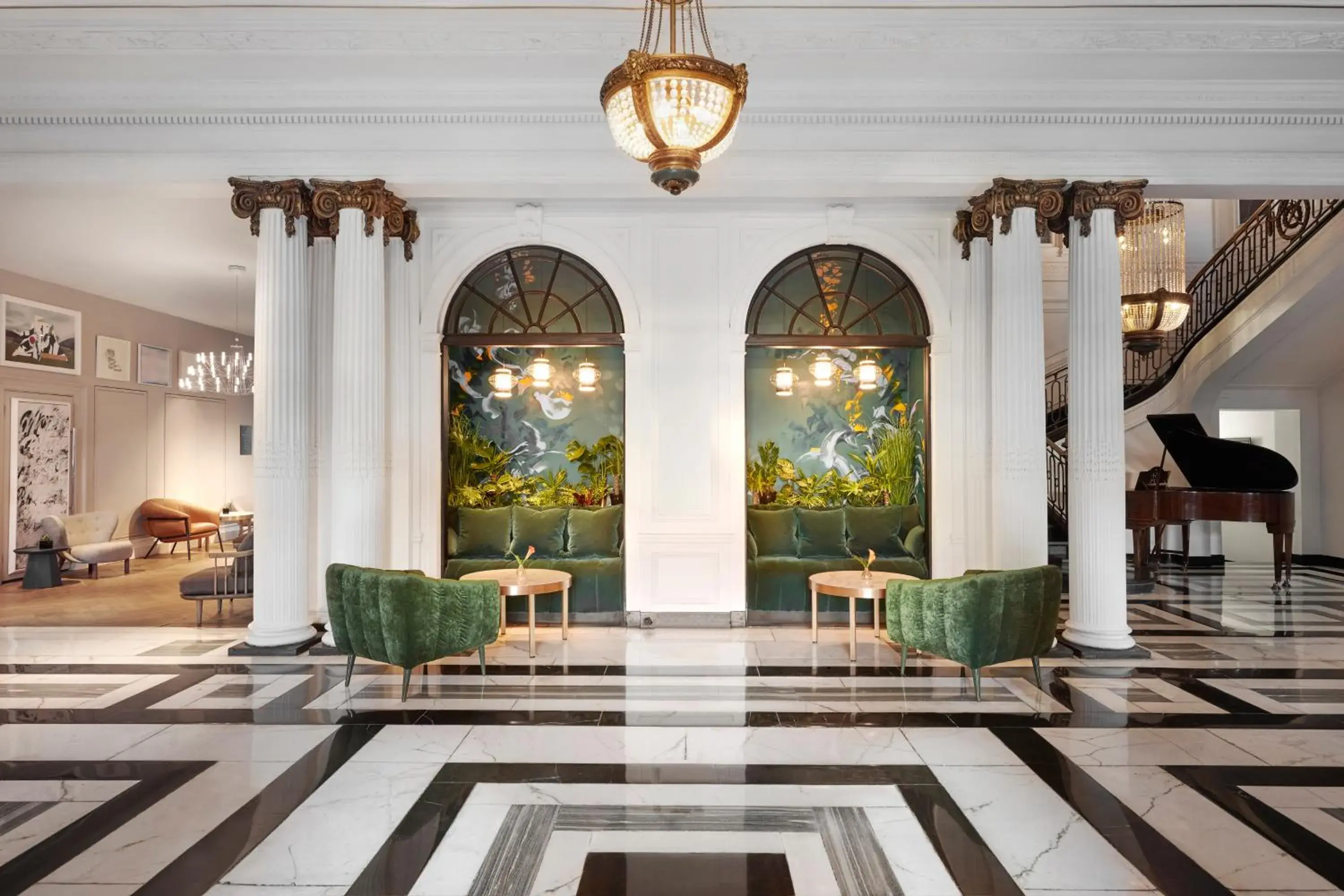 Lobby or reception in Kimpton Blythswood Square Hotel & Spa by IHG Lobby or reception in Kimpton Blythswood Square Hotel & Spa by IHG