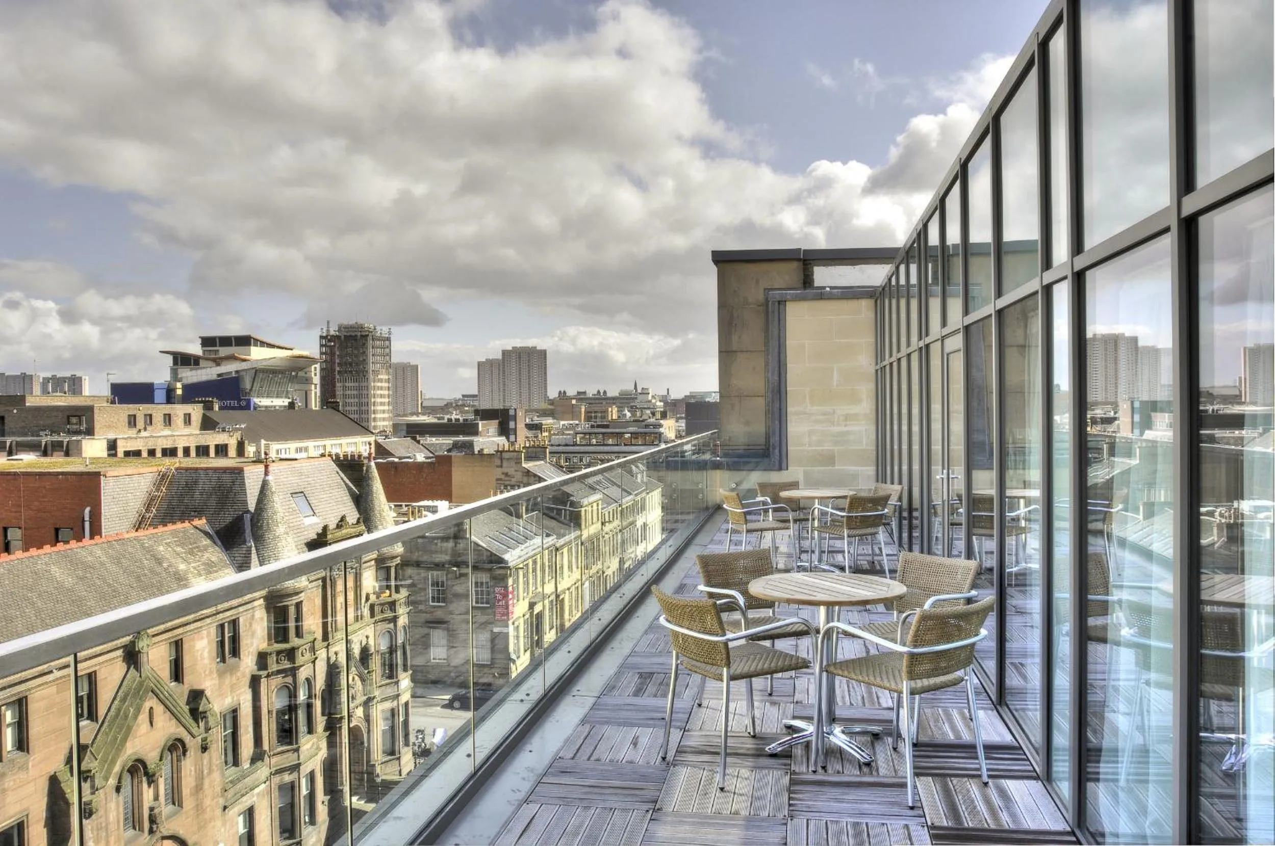 Patio in Kimpton Blythswood Square Hotel & Spa by IHG