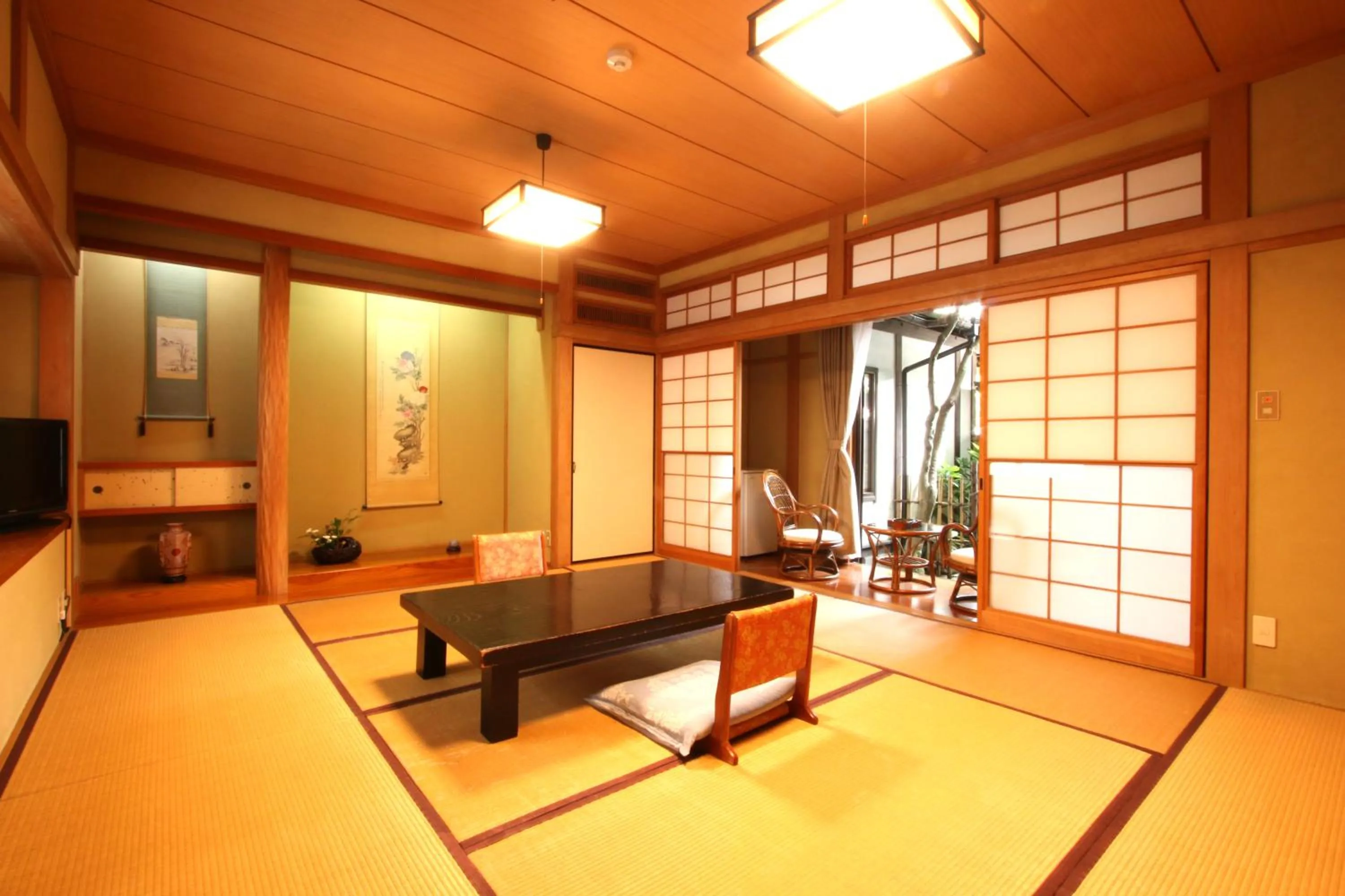 Photo of the whole room in Shunkouen