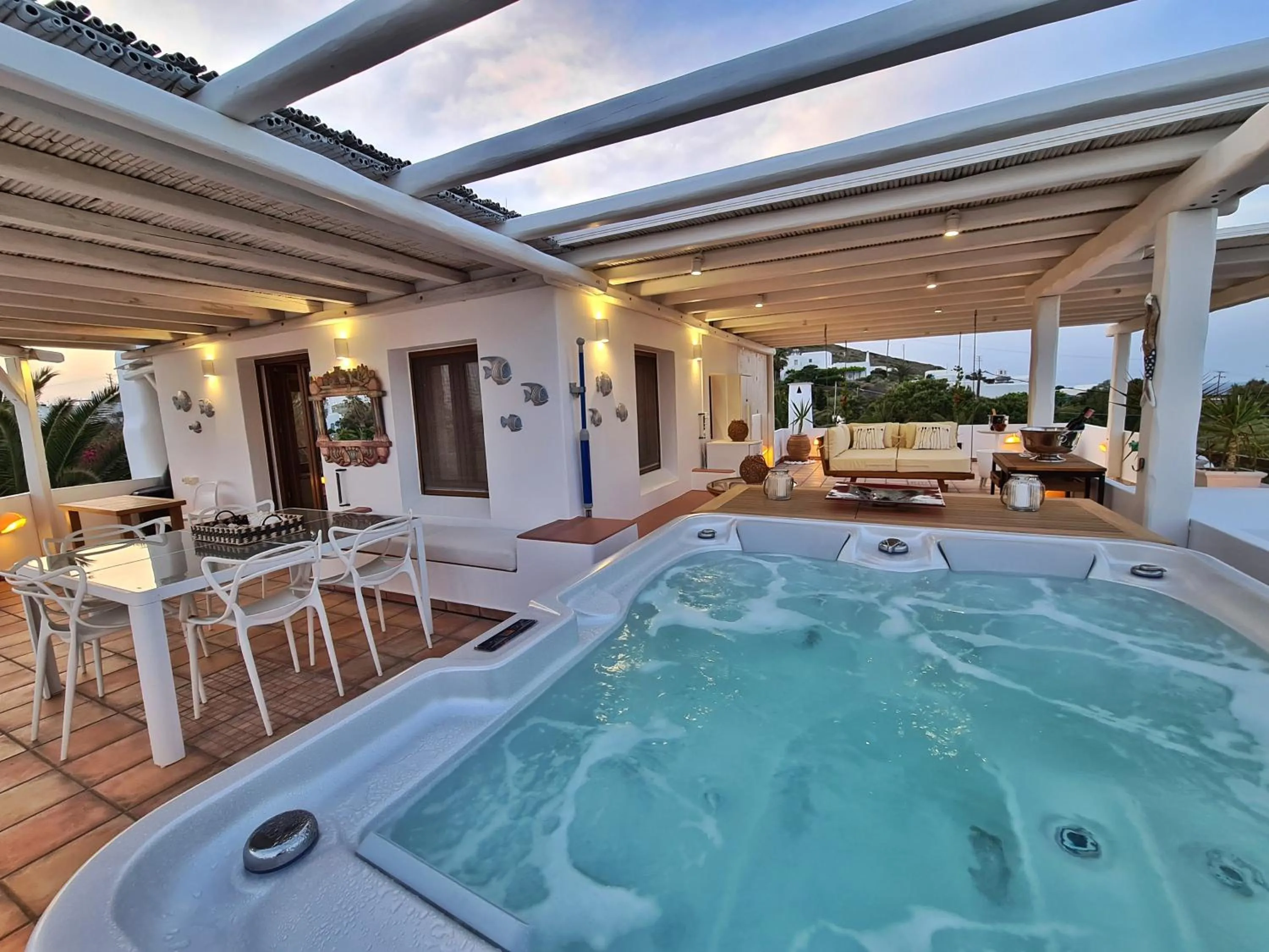 Natural landscape in Villa Pari Manda