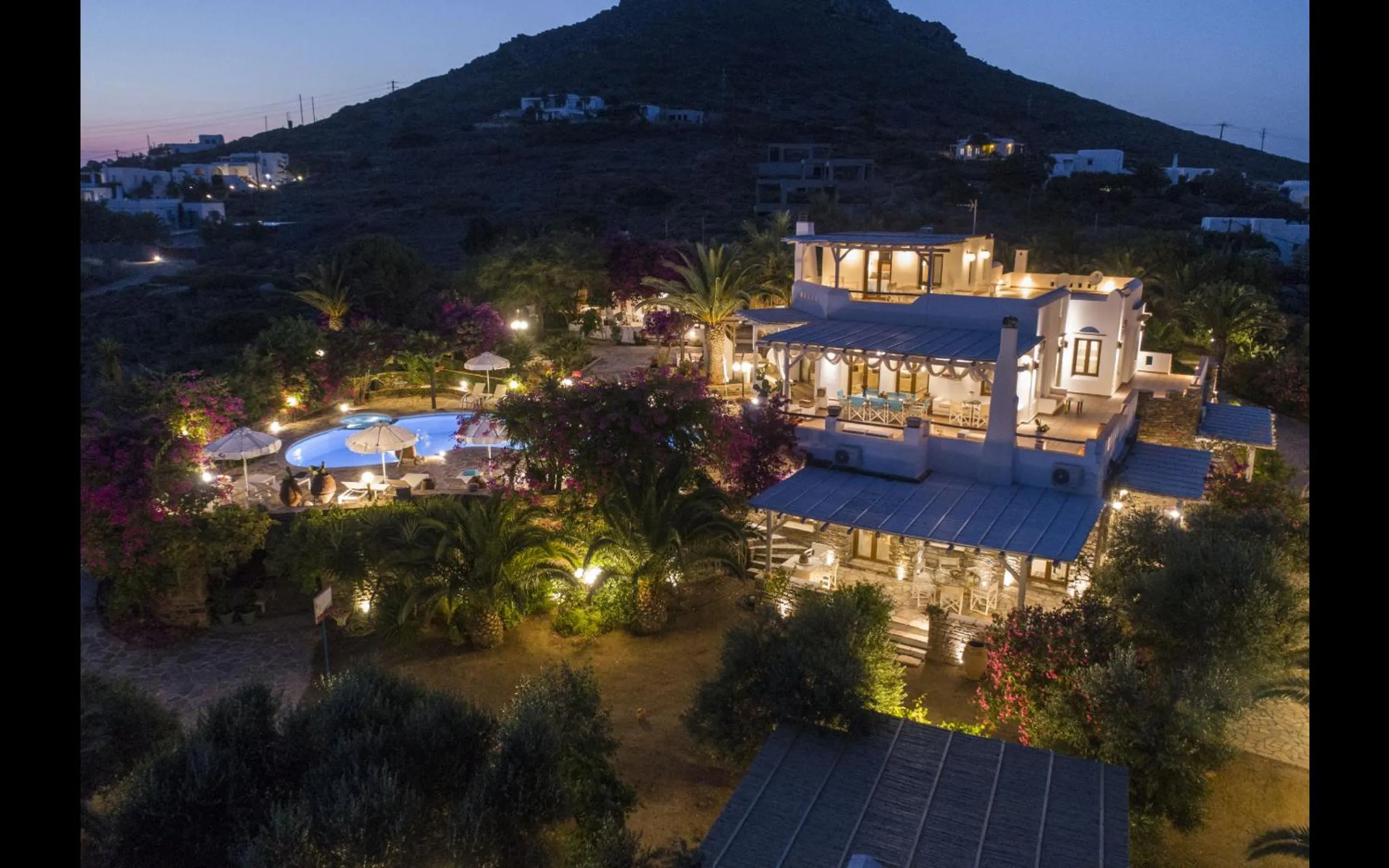 Bird's eye view in Villa Pari Manda