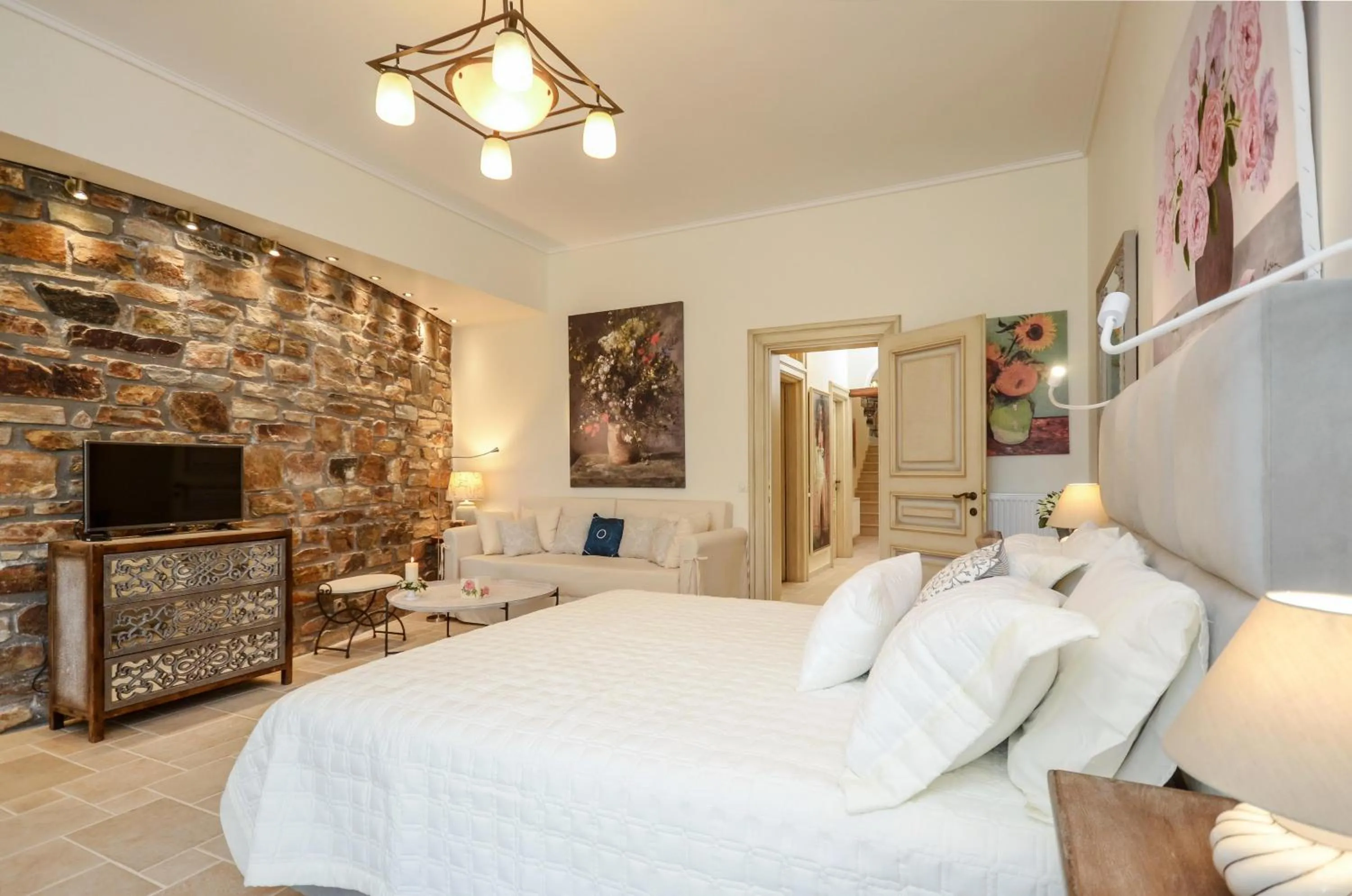 Bedroom, Bed in Villa Pari Manda