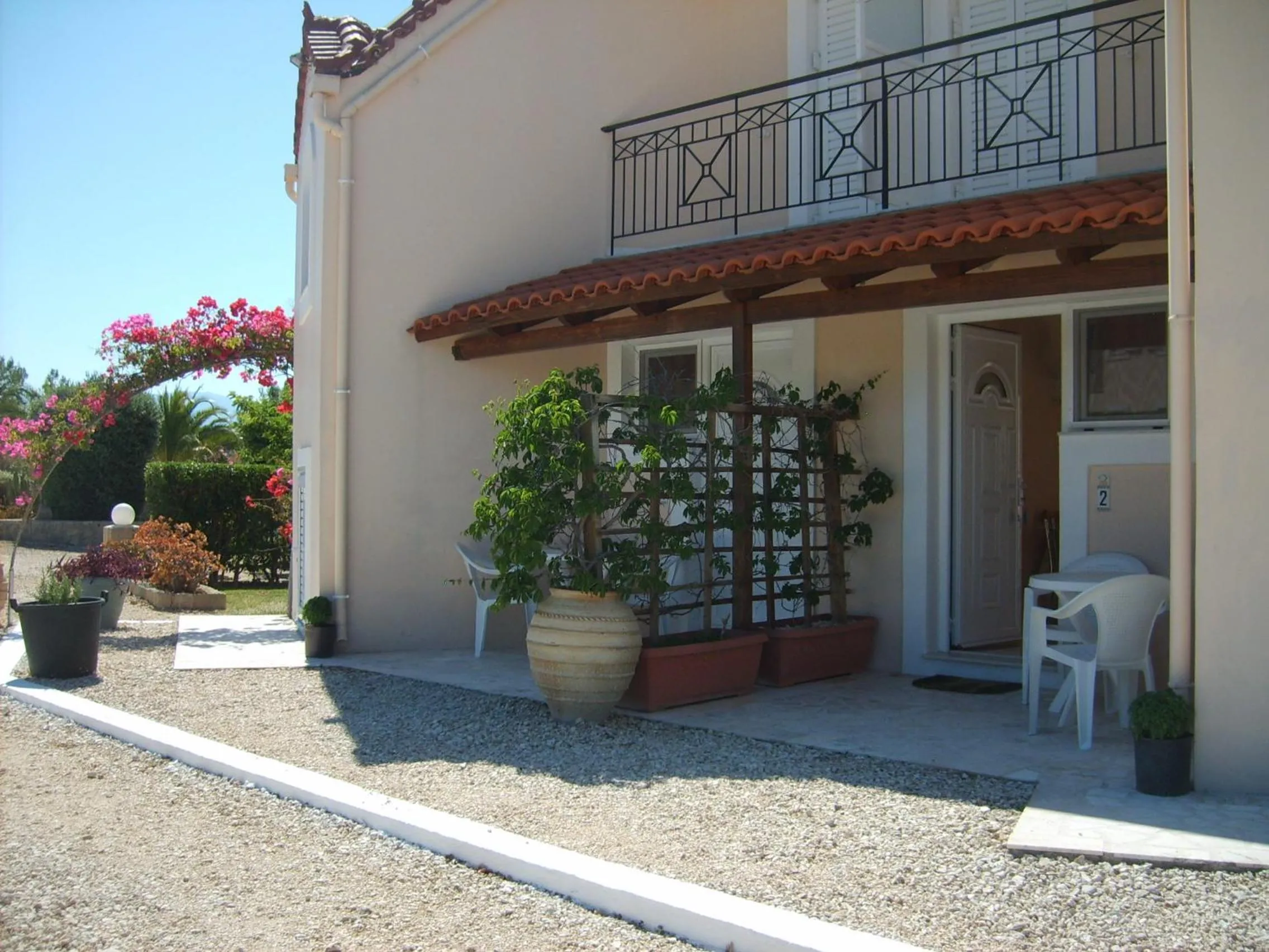 Facade/entrance in Gouna's Aparts