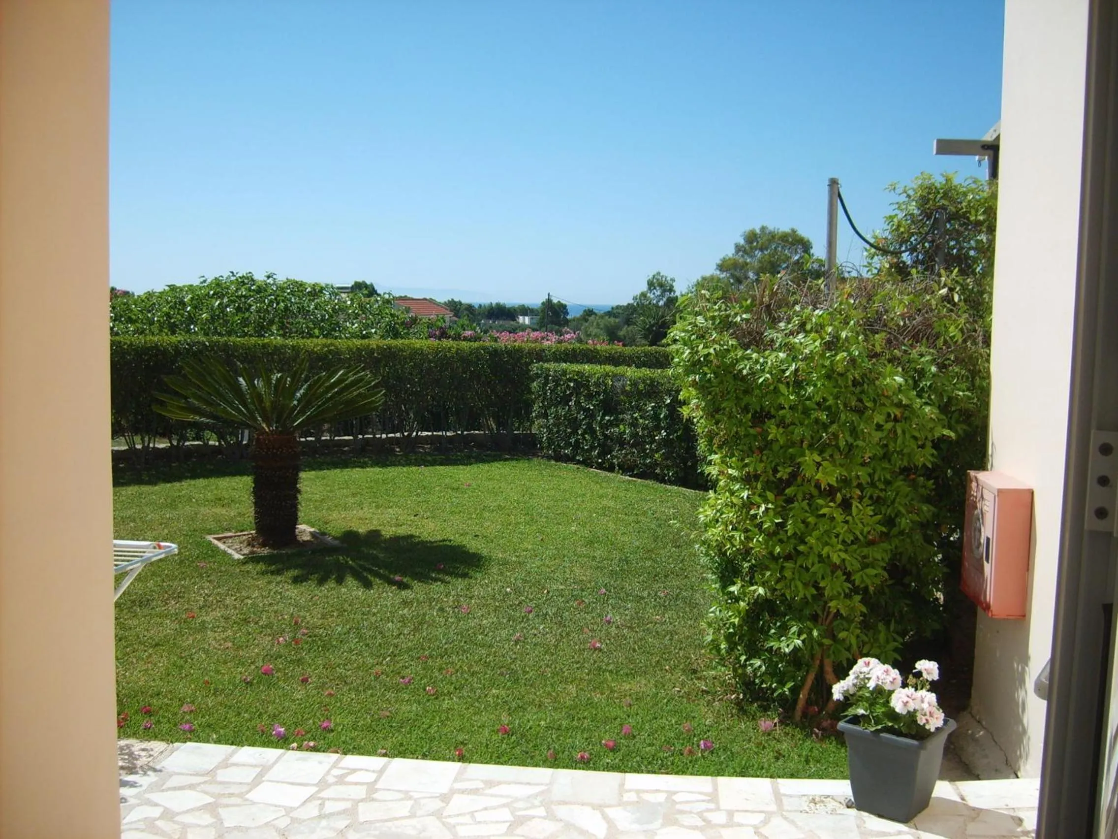 Patio in Gouna's Aparts