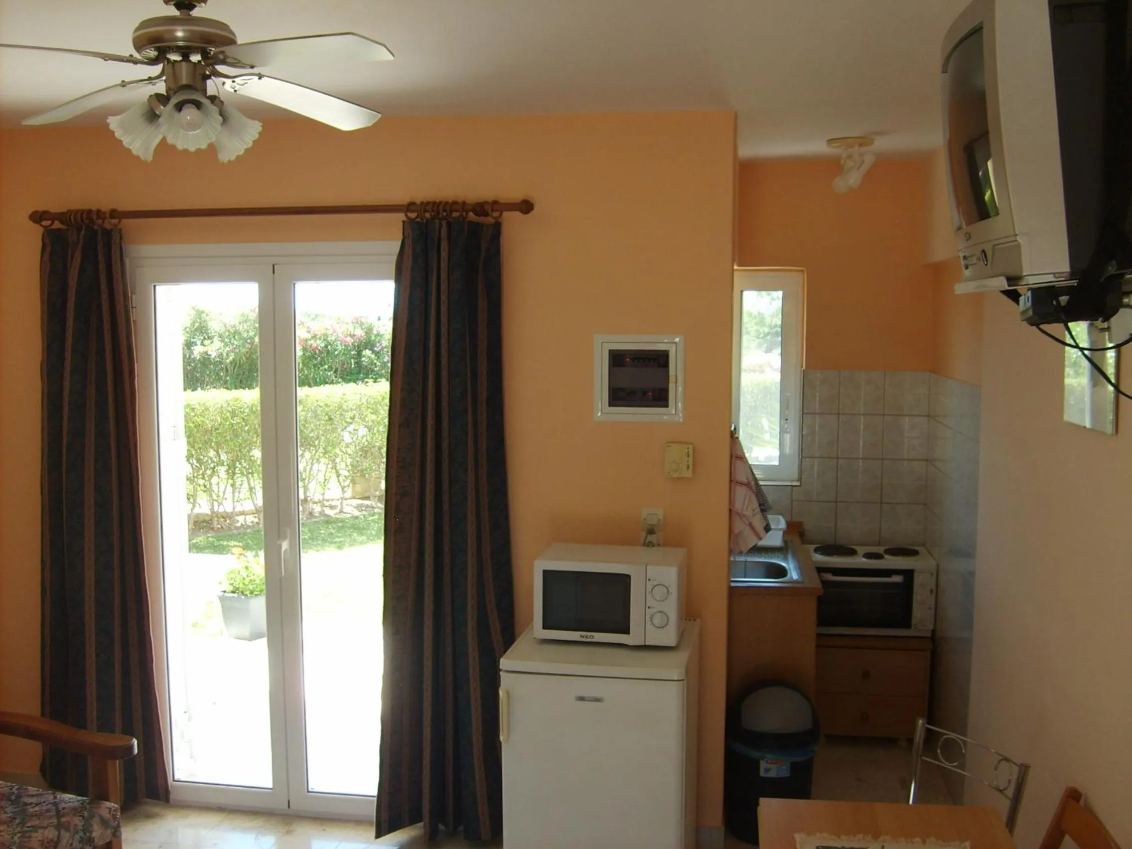 Patio in Gouna's Aparts
