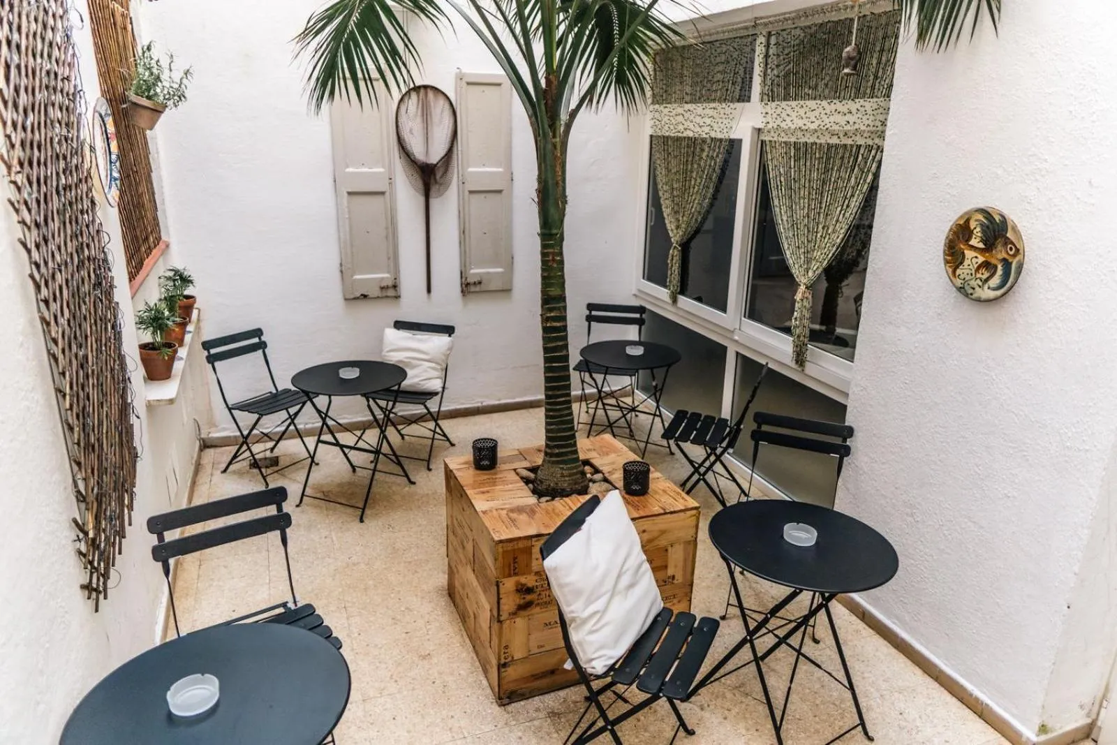 Patio in Hostal Regina