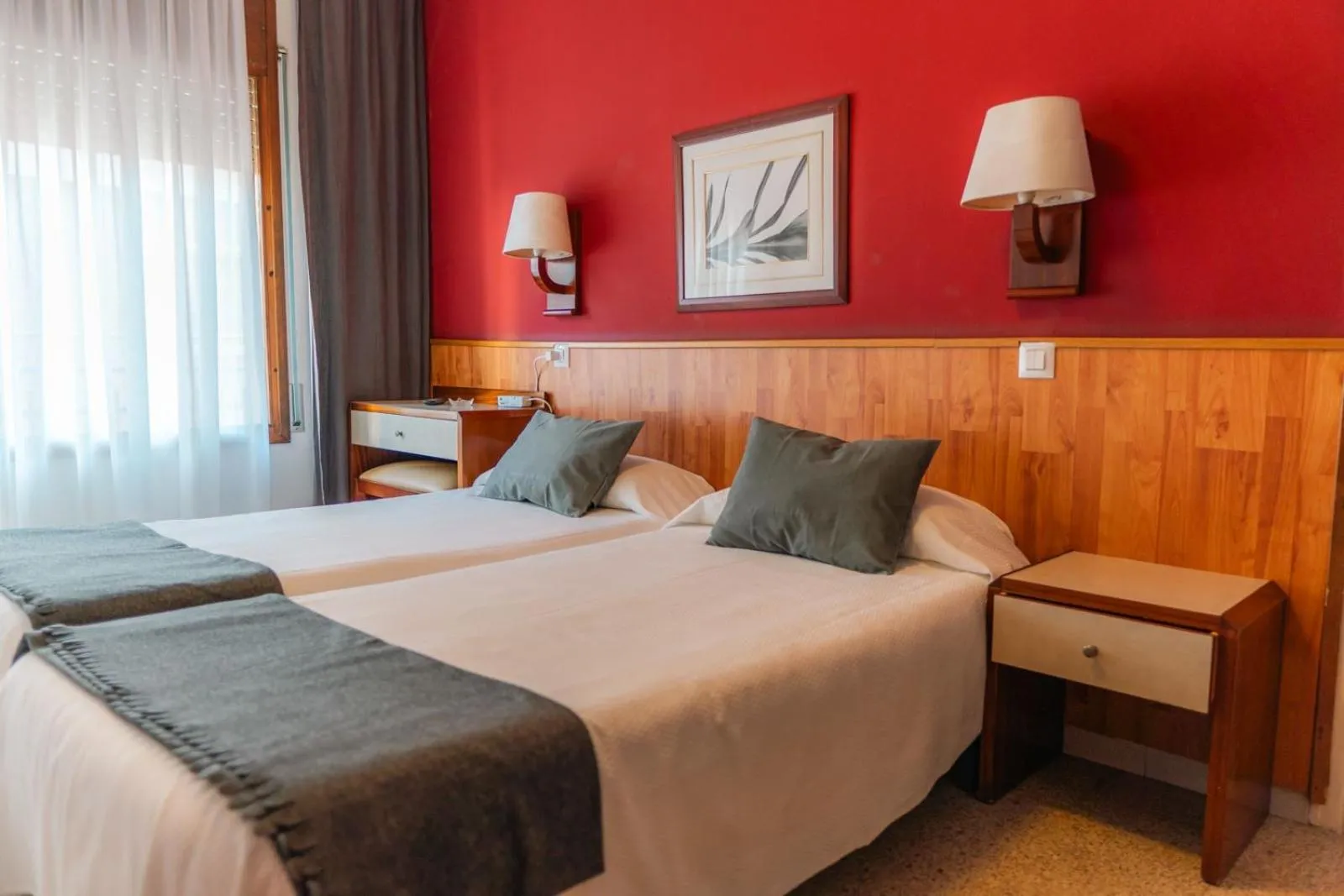 Bed in Hostal Regina