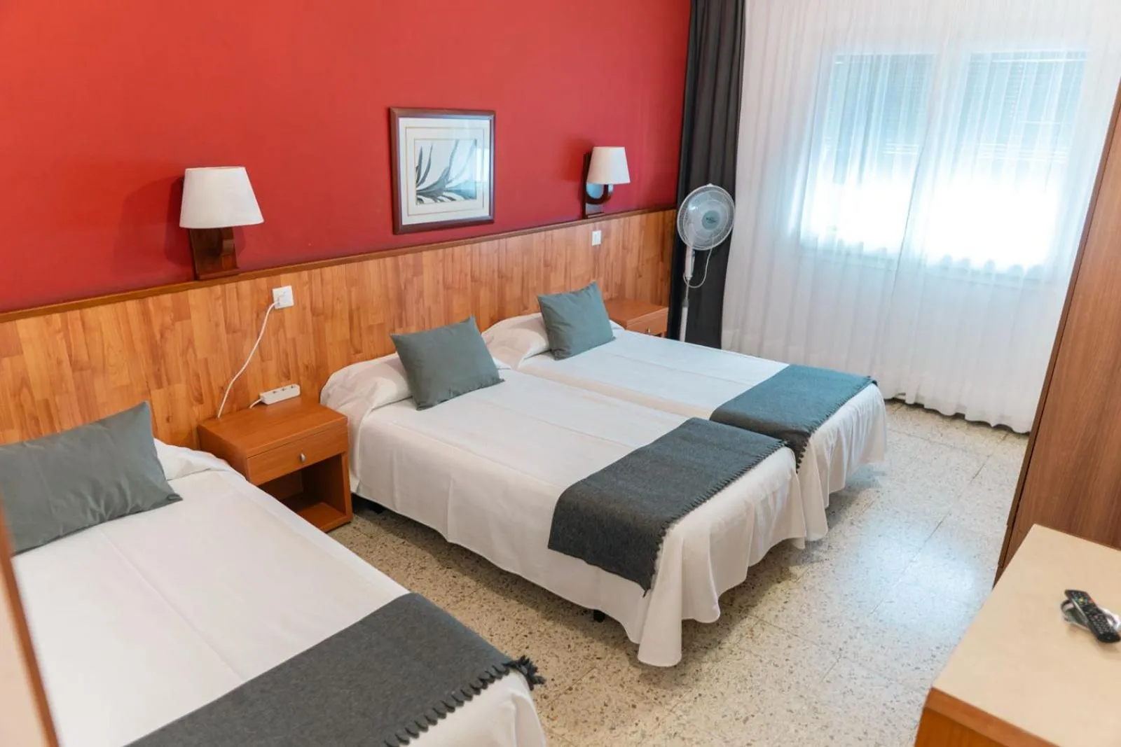 Bed in Hostal Regina