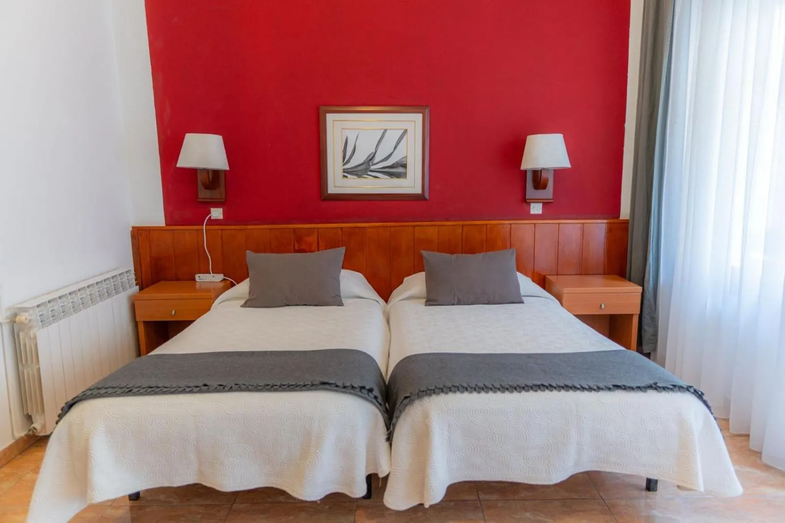 Bed in Hostal Regina