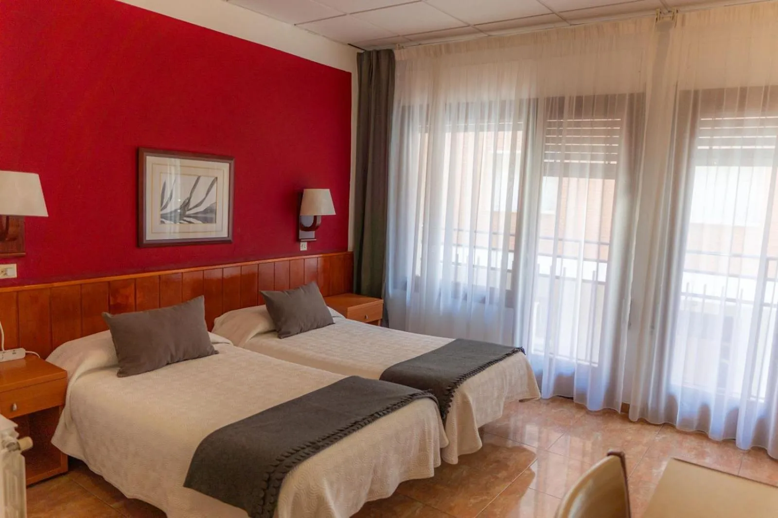 Bed in Hostal Regina