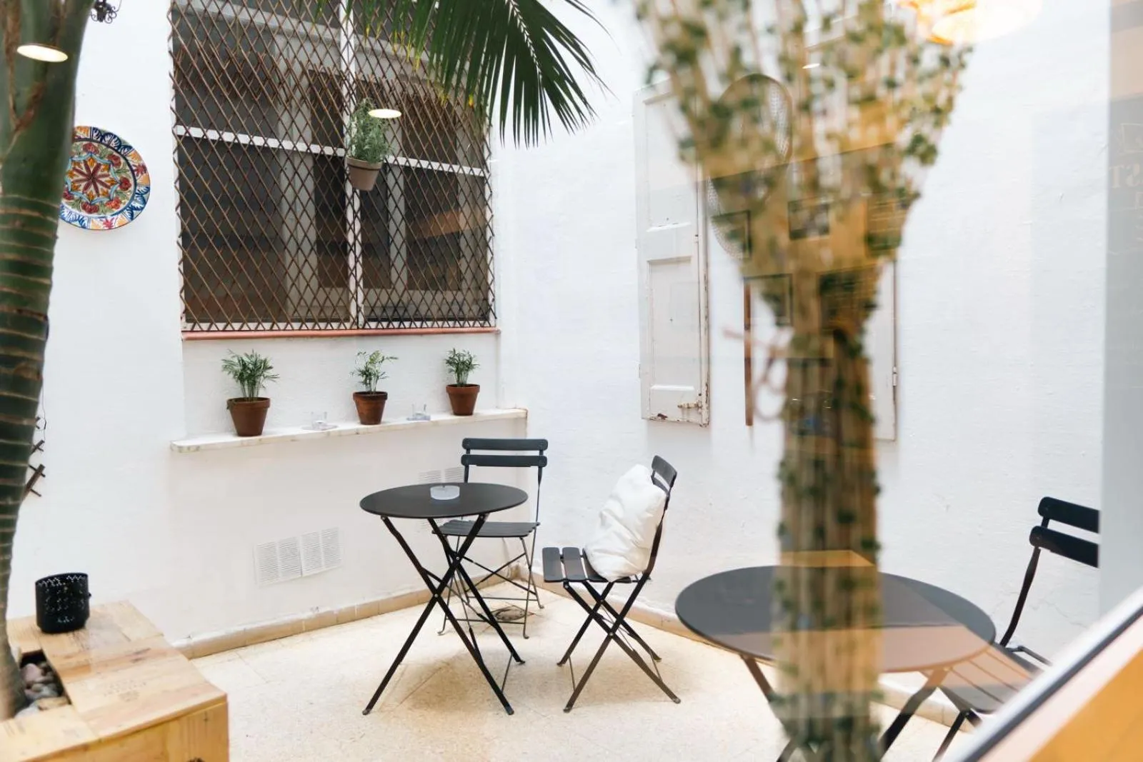 Patio in Hostal Regina