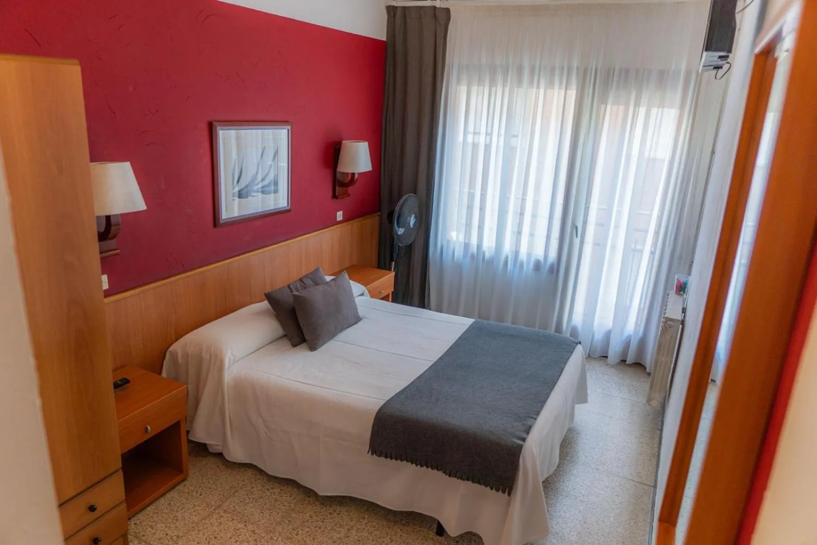 Bed in Hostal Regina