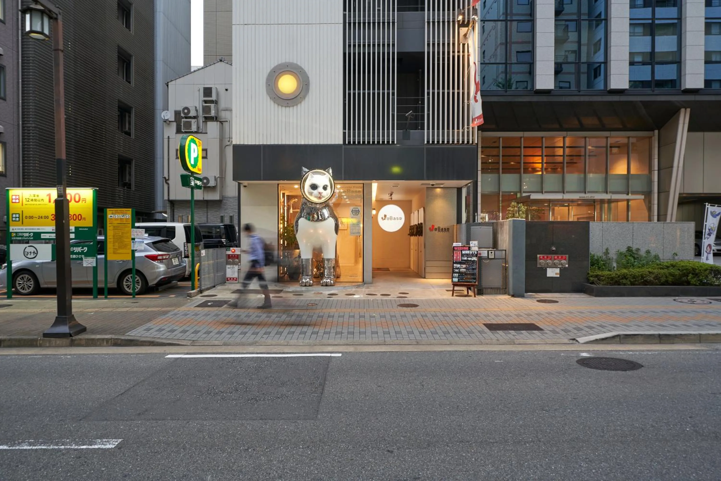 Property building in WeBase Hakata Hostel