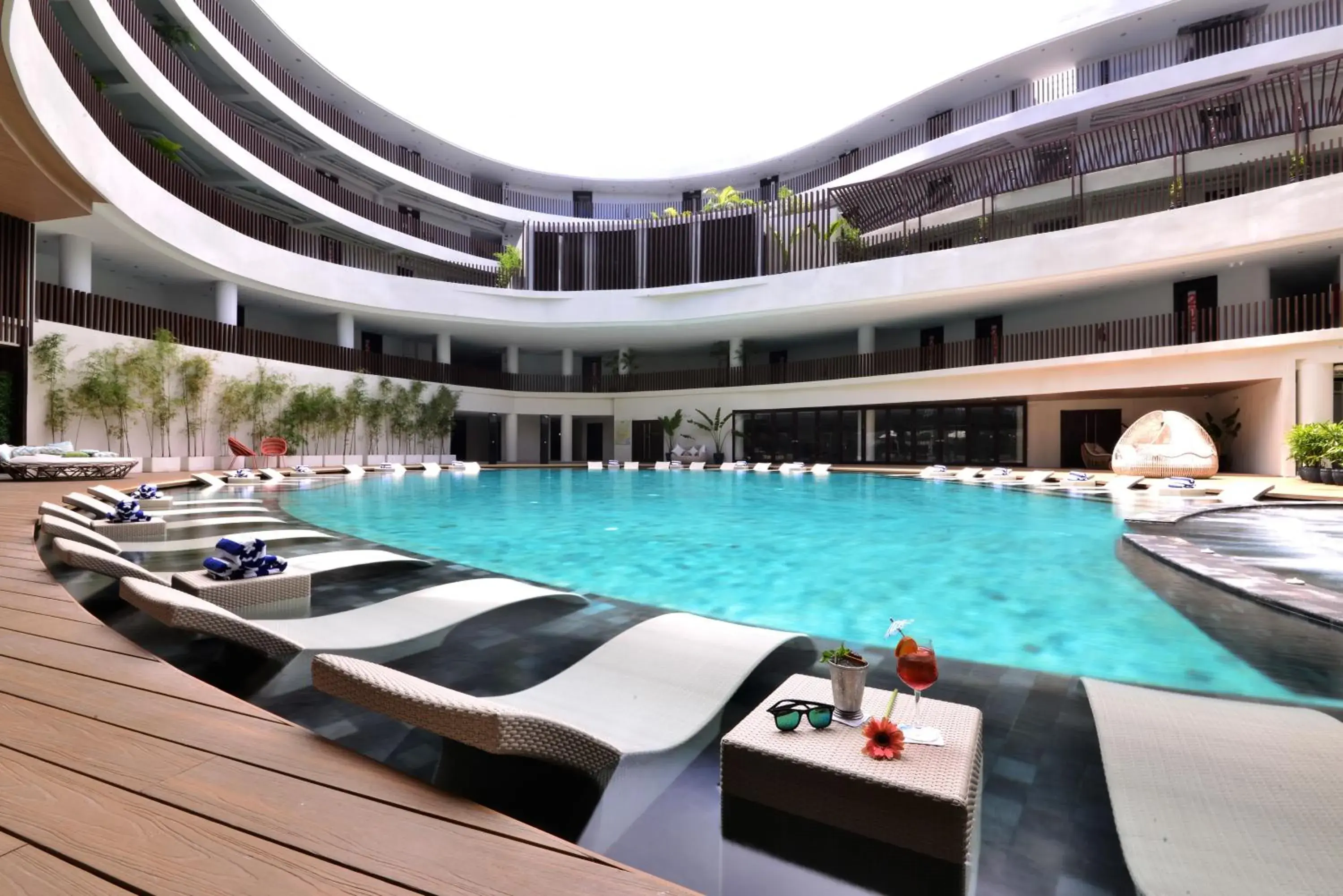 Swimming pool in Hue Hotels and Resorts Boracay Managed by HII Swimming pool in Hue Hotels and Resorts Boracay Managed by HII