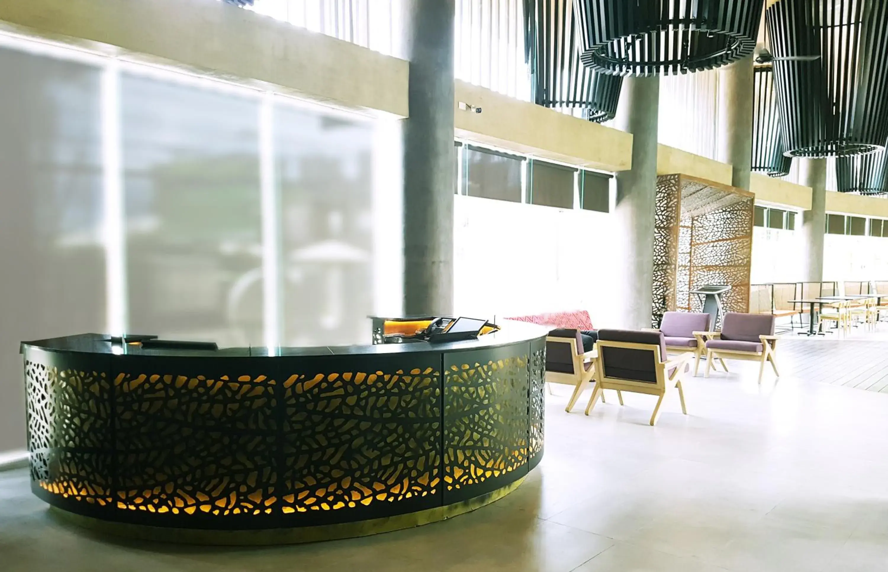 Lobby or reception in Hue Hotels and Resorts Boracay Managed by HII Lobby or reception in Hue Hotels and Resorts Boracay Managed by HII