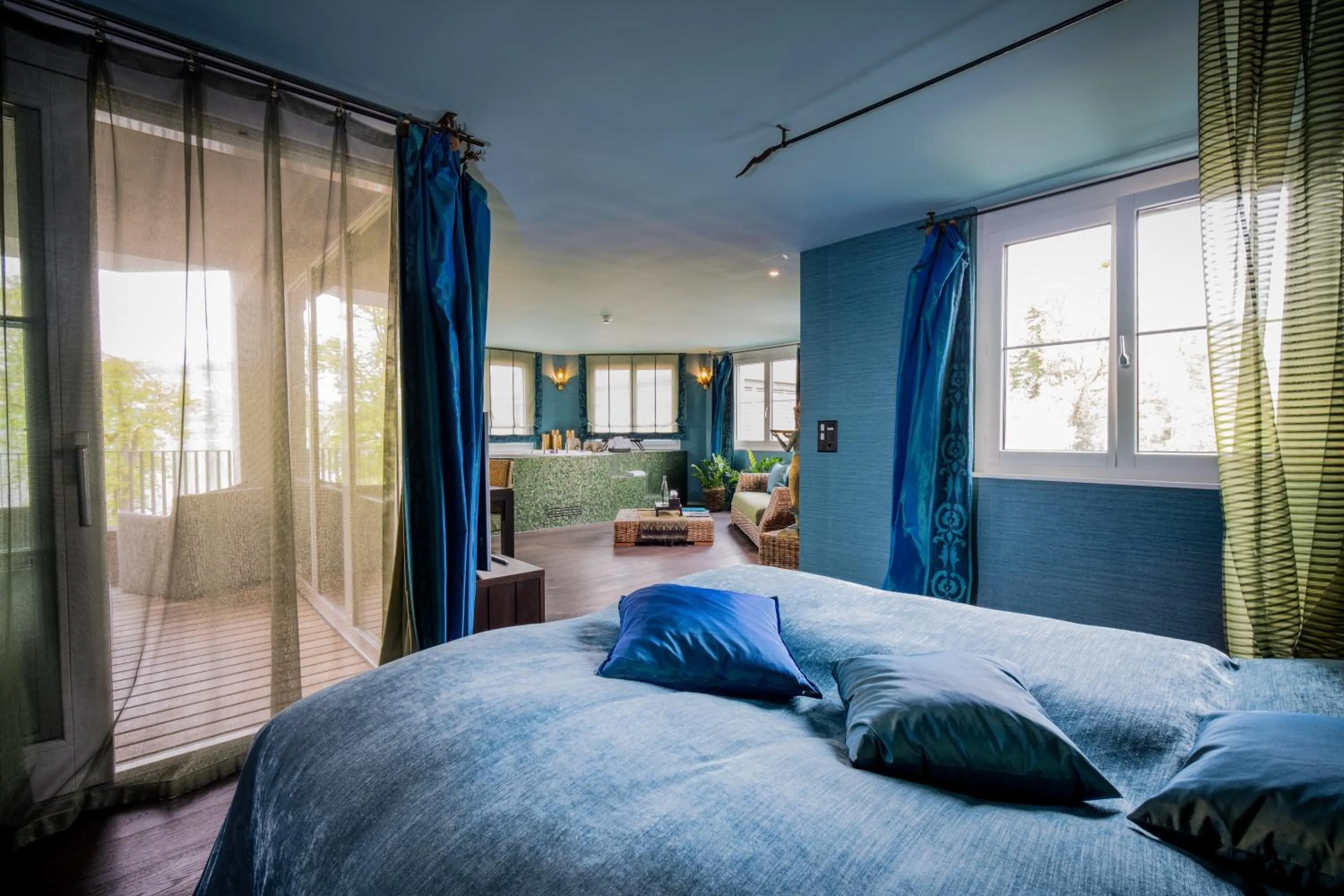 Bedroom, Bed in Seerose Resort & Spa