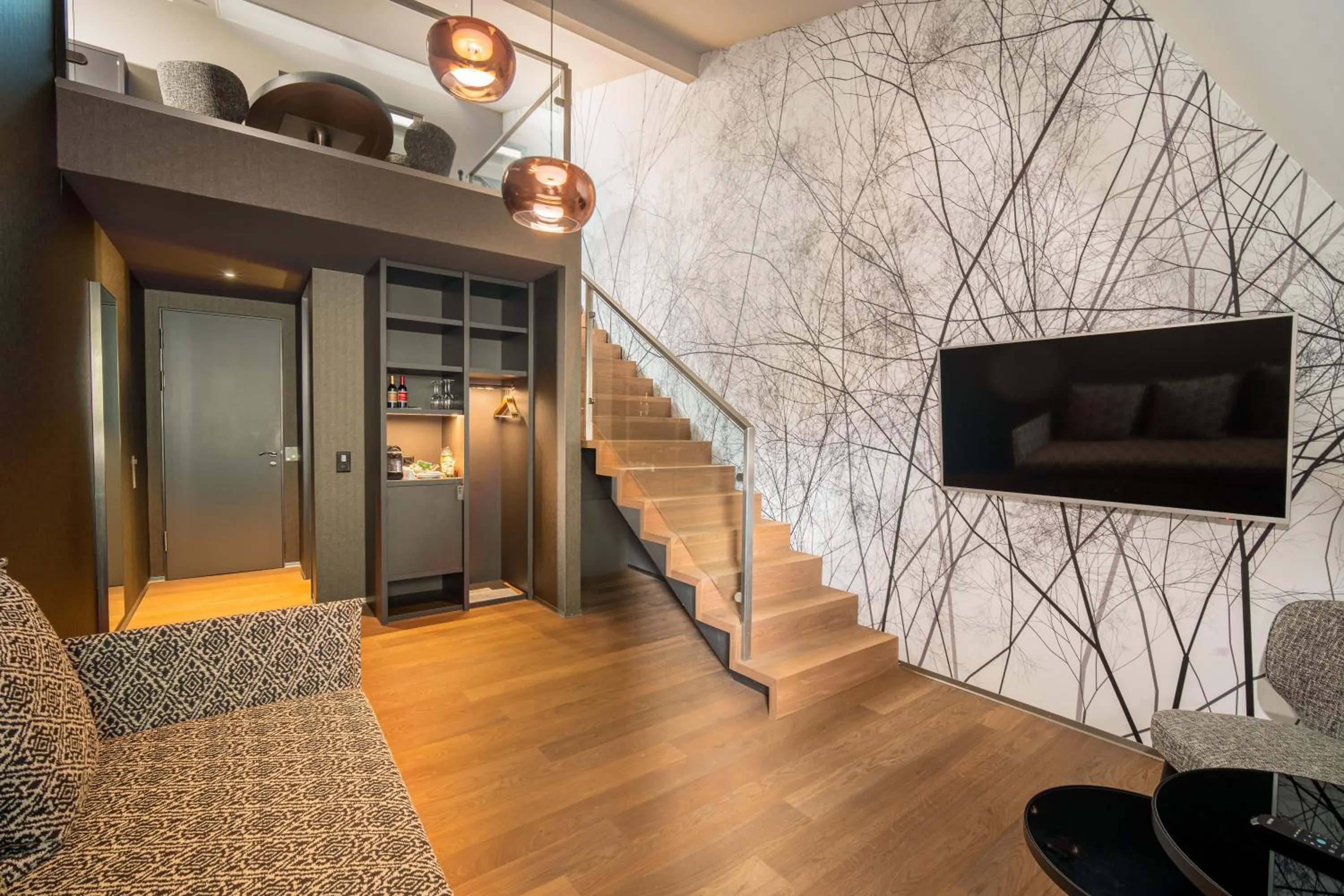 Communal lounge/ TV room in Seerose Resort & Spa