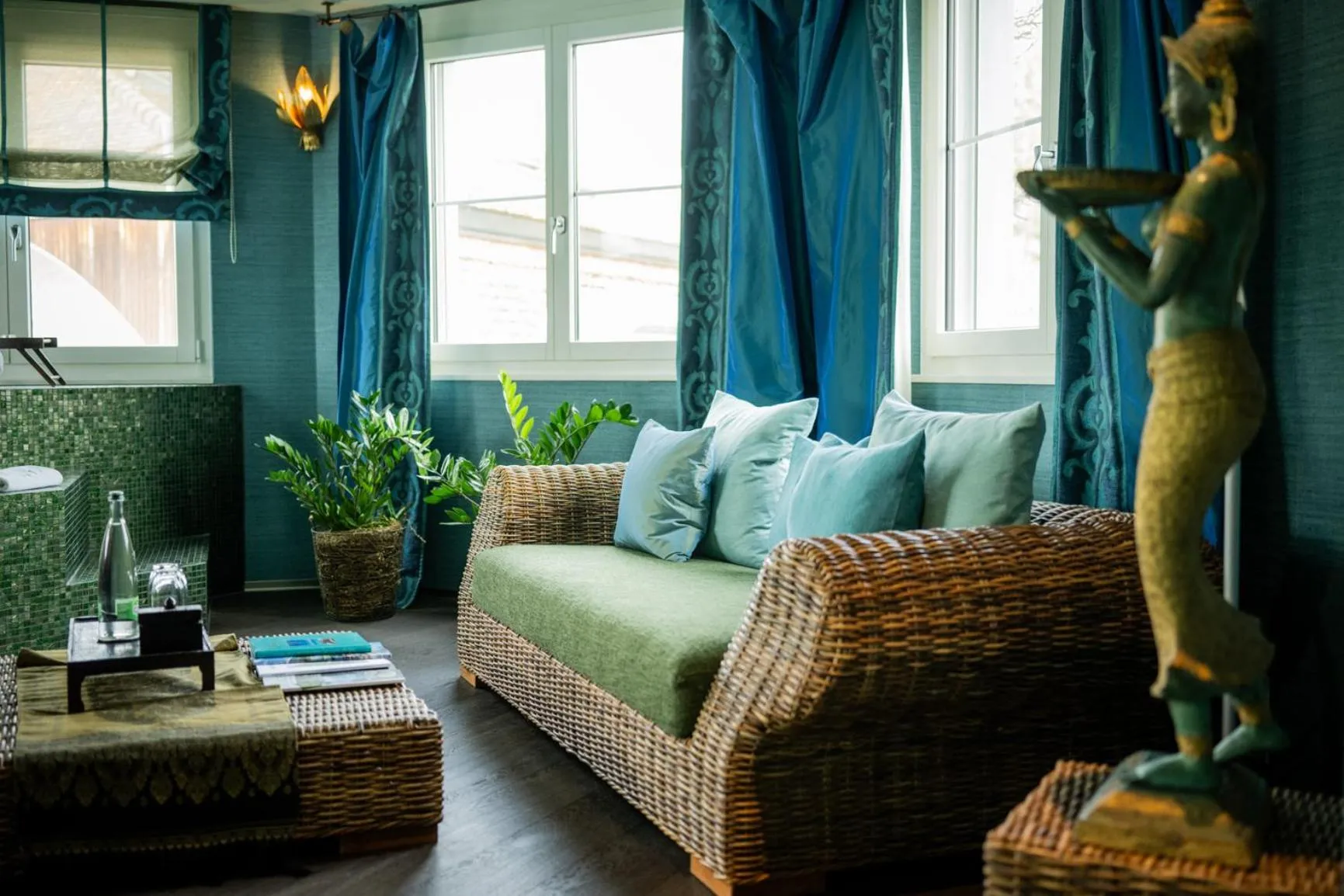 Living room in Seerose Resort & Spa