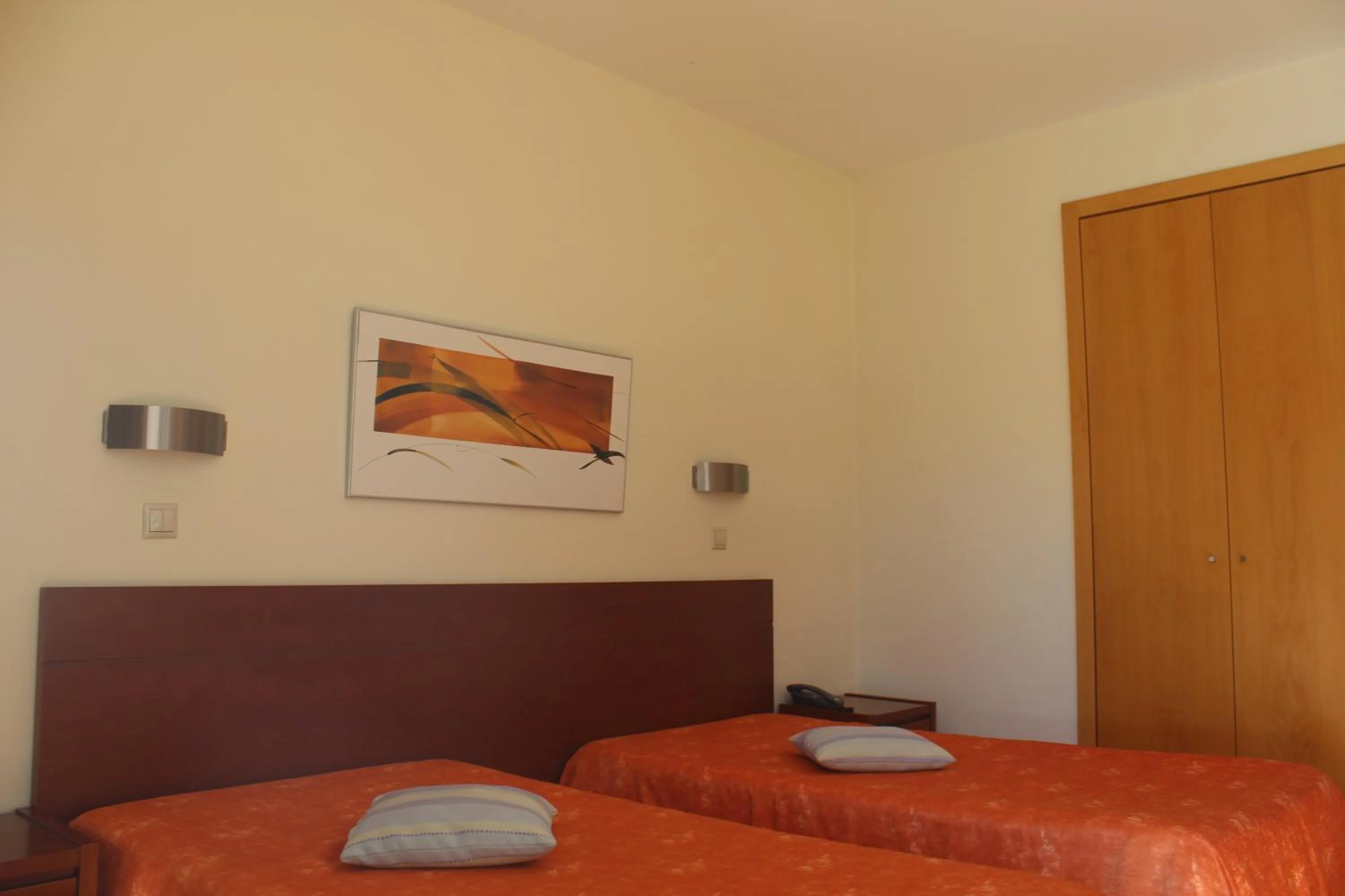 Bed in Hotel Dom Afonso - Monção