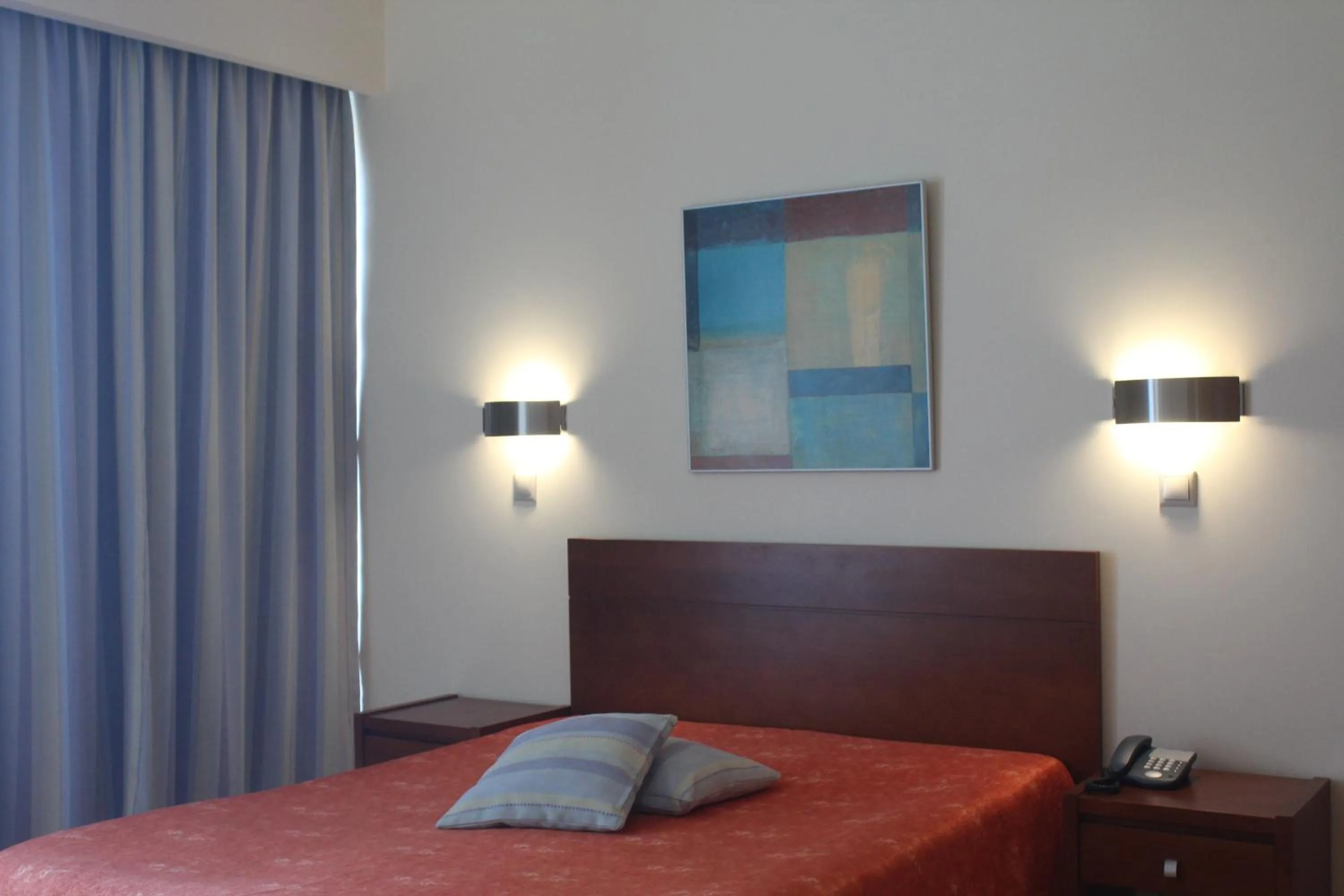 Bed in Hotel Dom Afonso - Monção