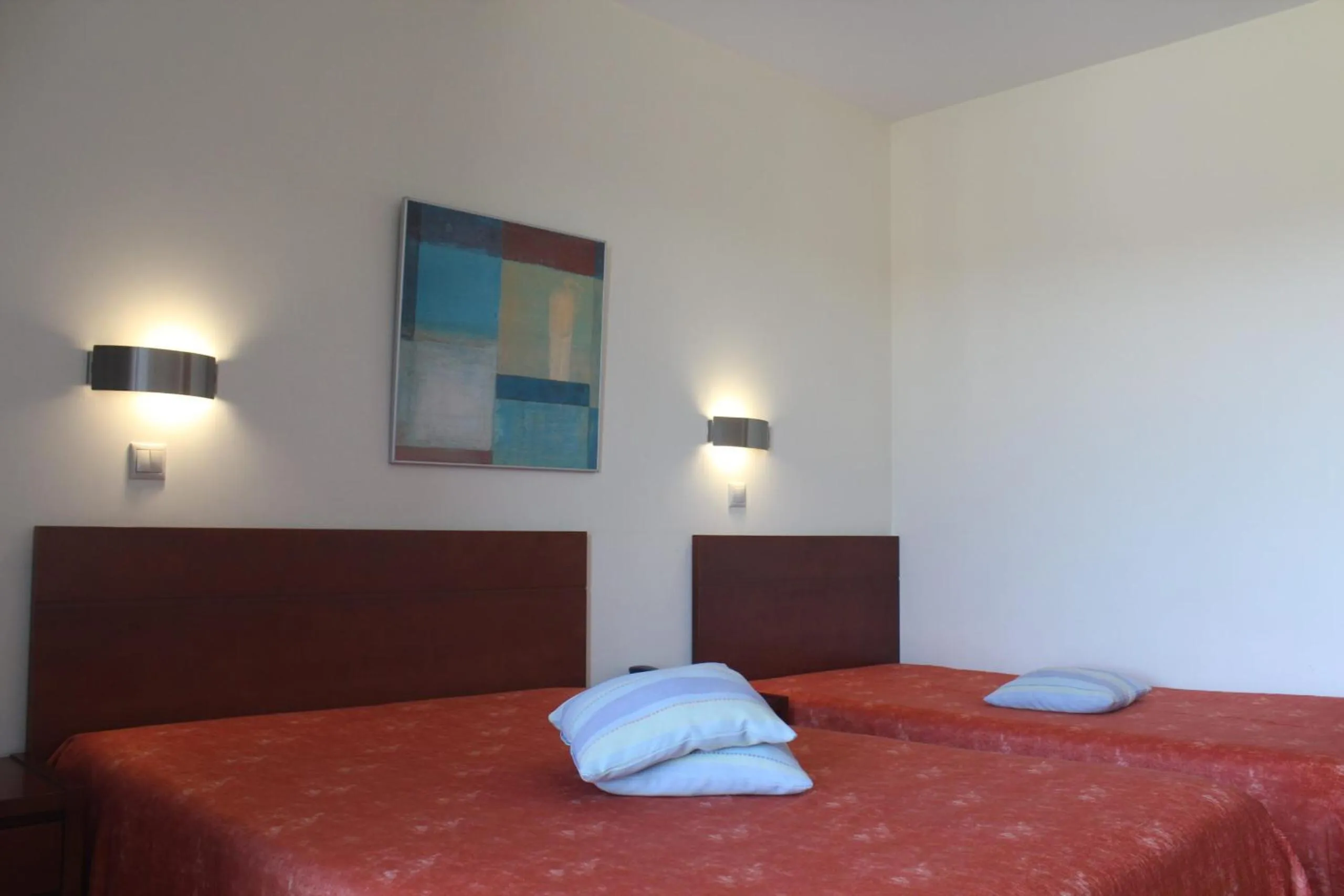 Bed in Hotel Dom Afonso - Monção