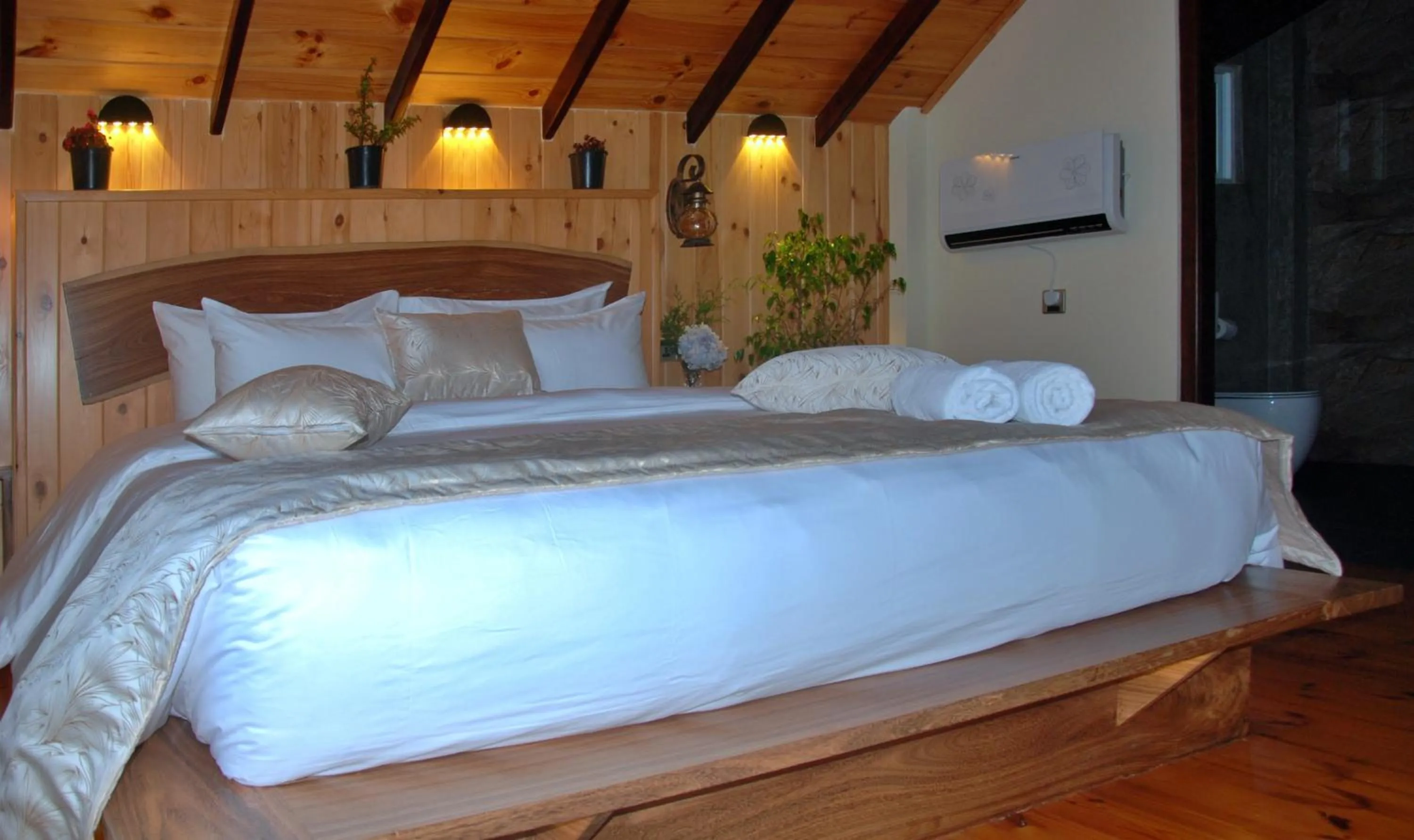 Bedroom, Bed in Cottage San Francesco