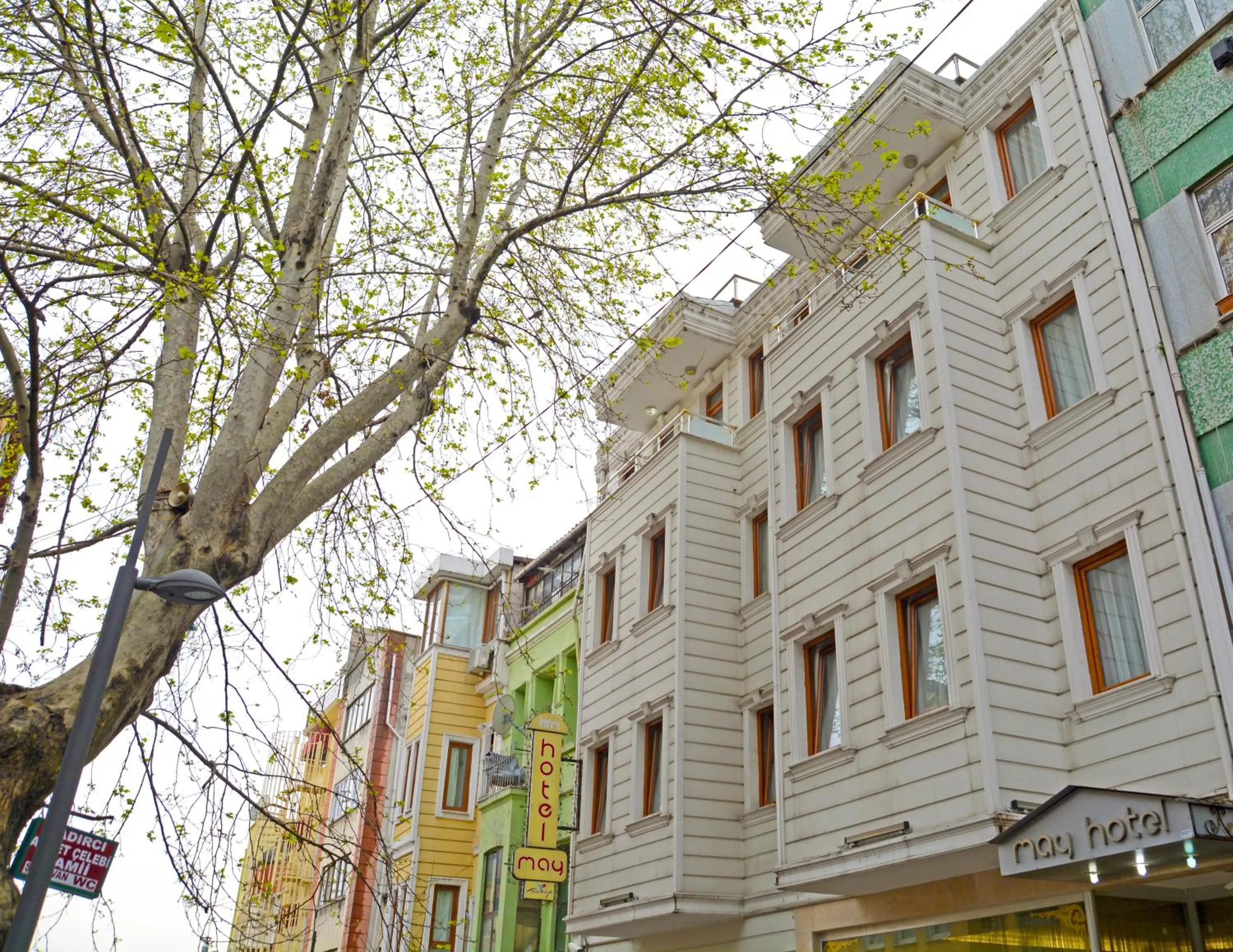 Facade/entrance in May Hotel Istanbul