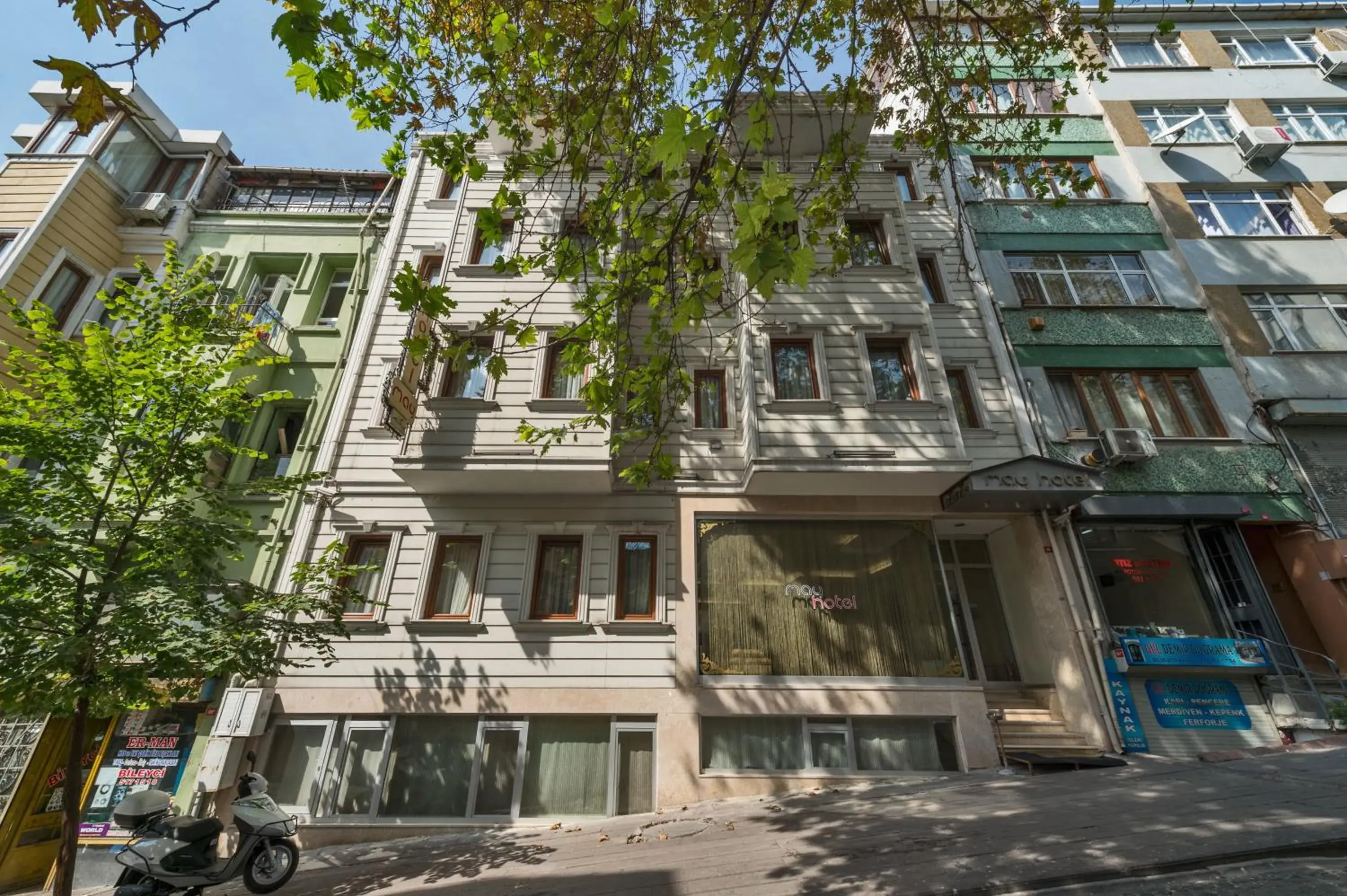 Facade/entrance in May Hotel Istanbul Facade/entrance in May Hotel Istanbul