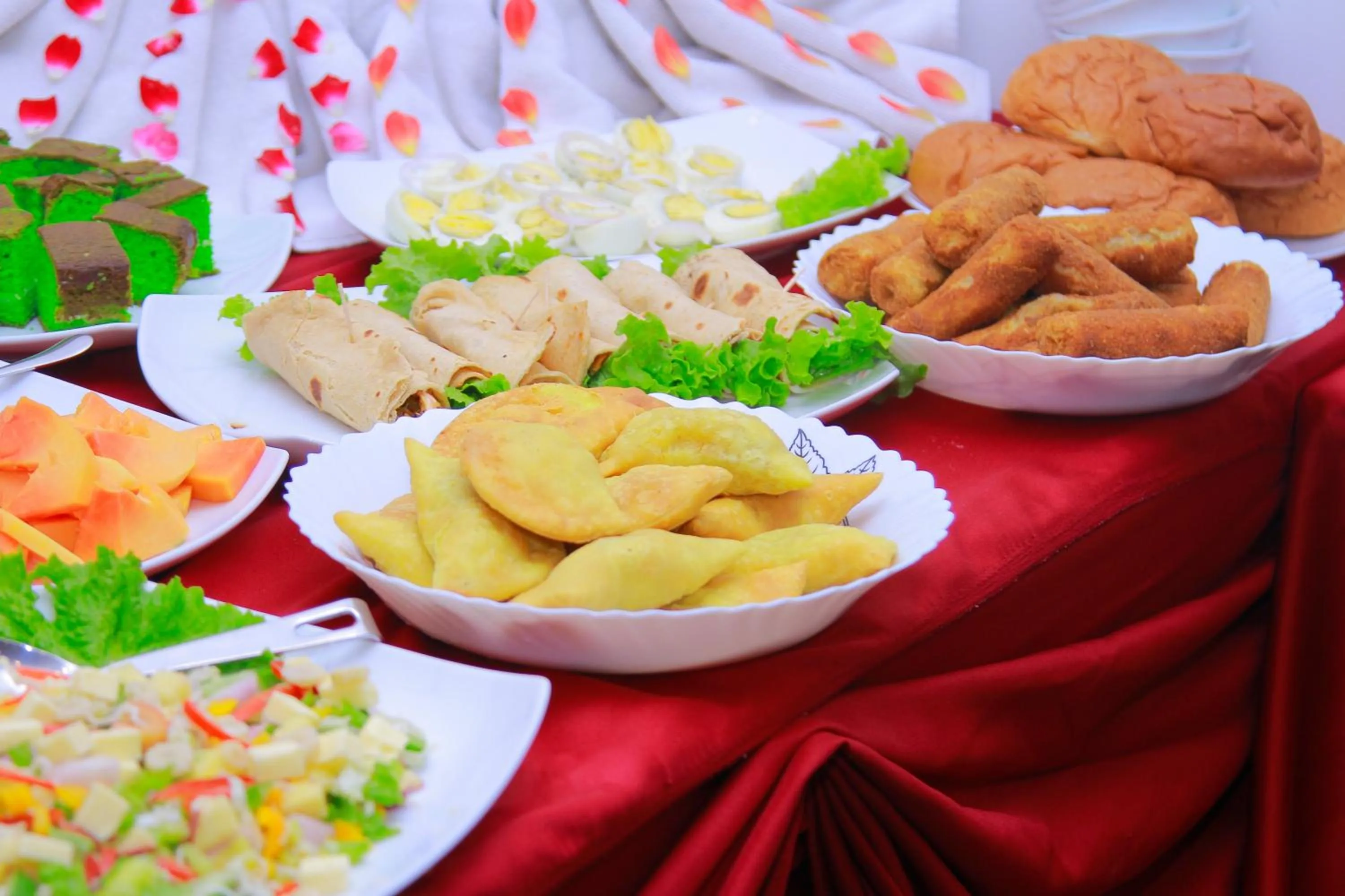 Buffet breakfast in Galaxy Grand Hotel
