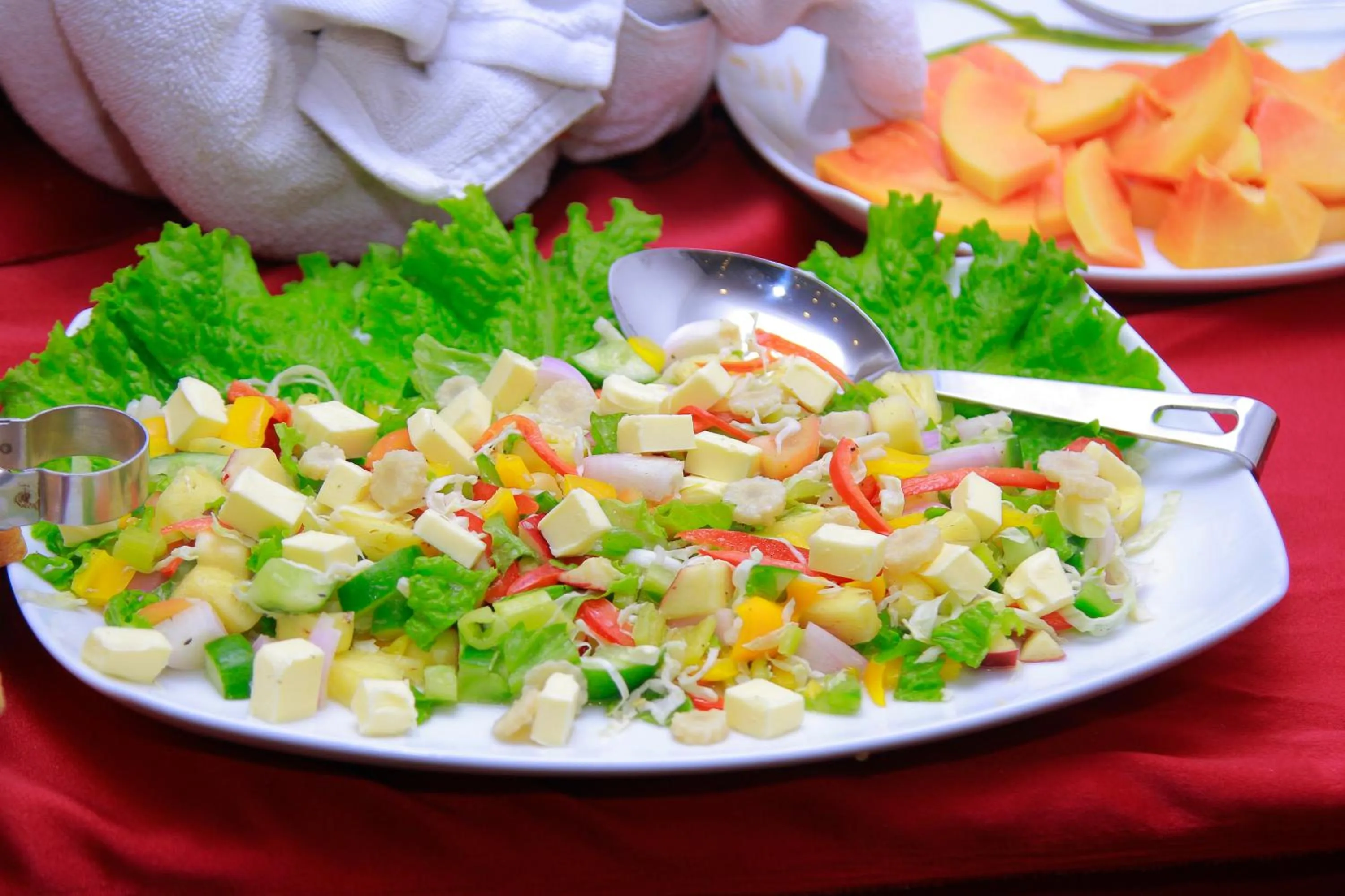 Buffet breakfast in Galaxy Grand Hotel