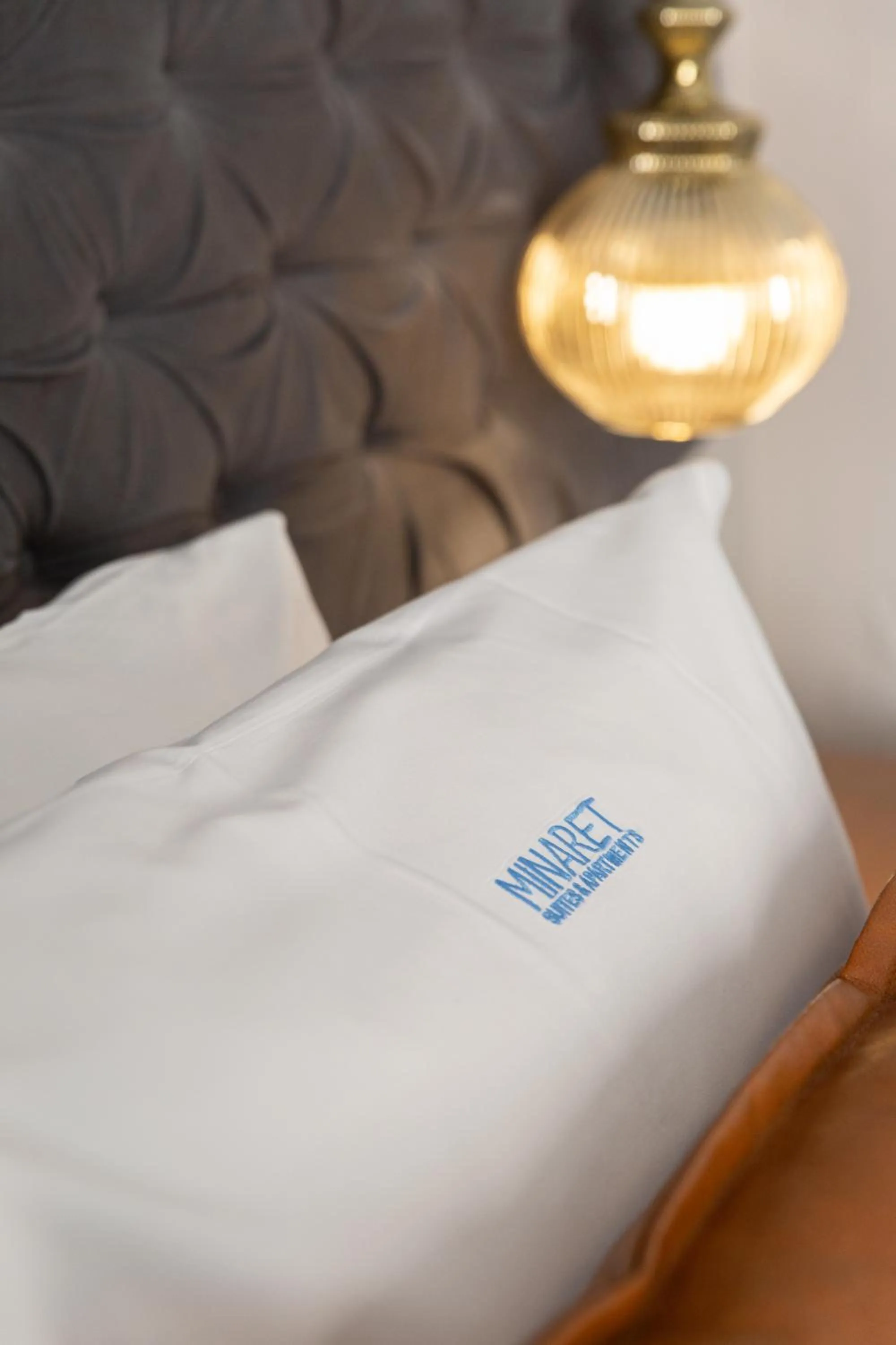 Bed in Minaret Suites and Apartments