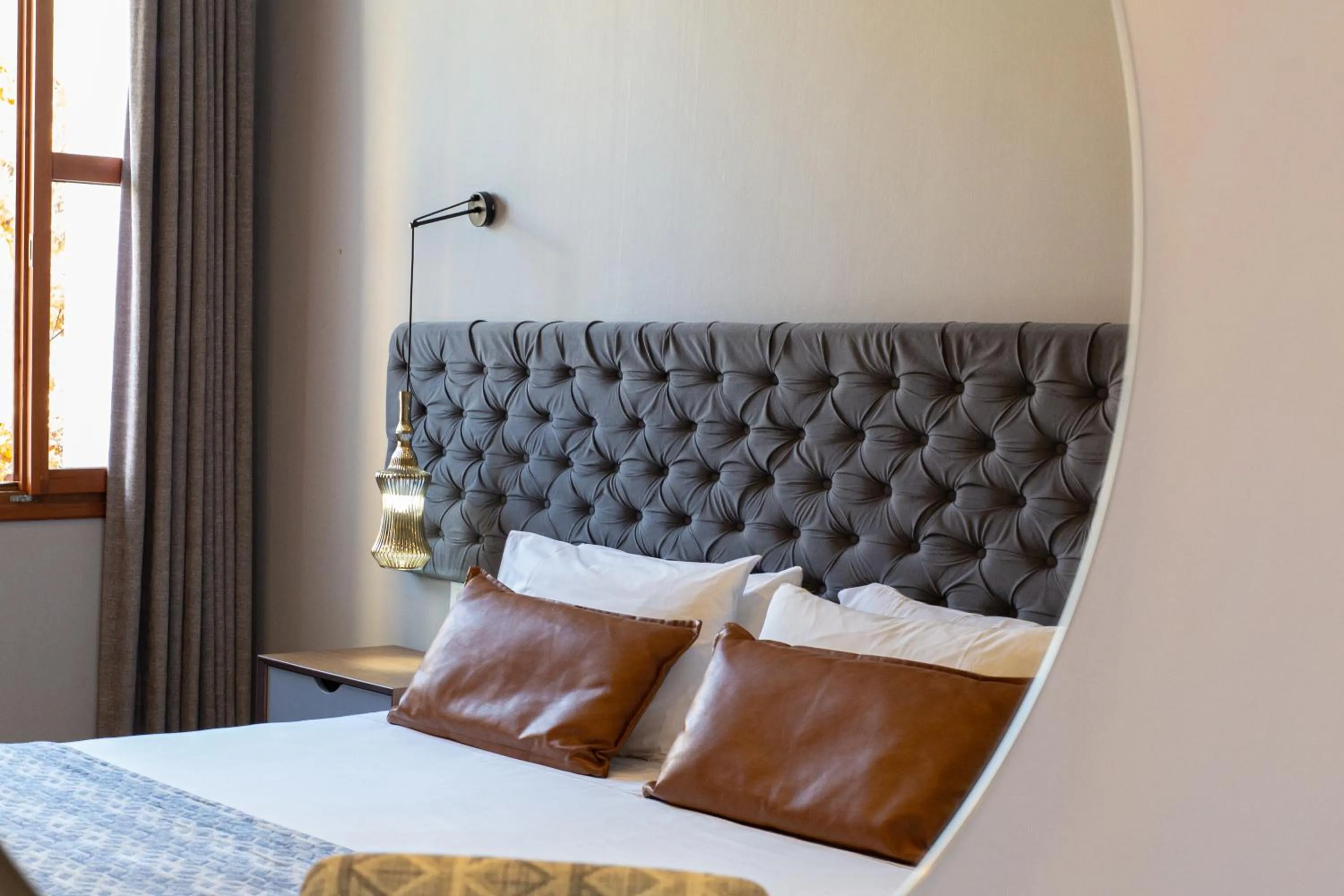 Bed in Minaret Suites and Apartments