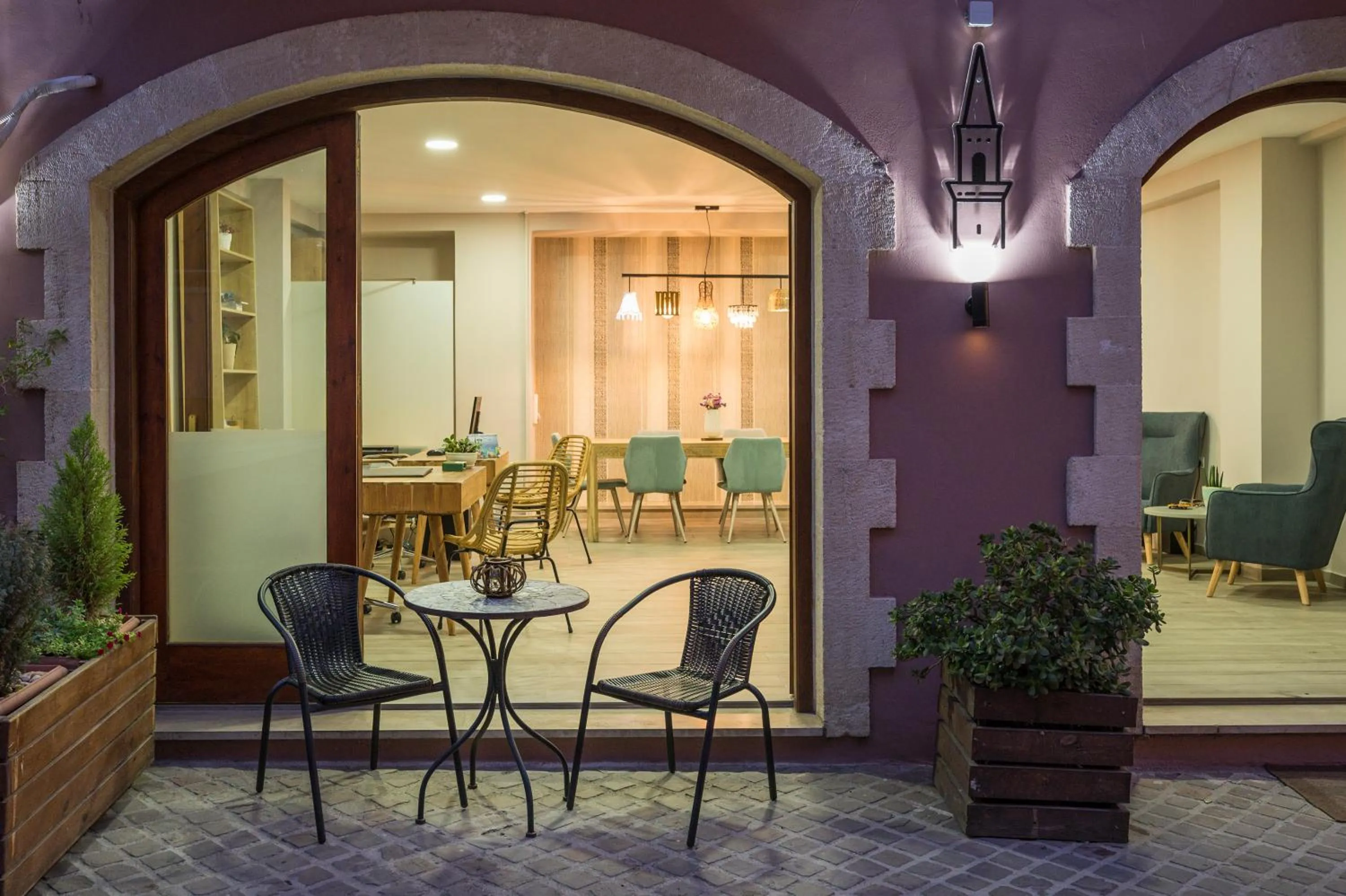 Facade/entrance in Minaret Suites and Apartments