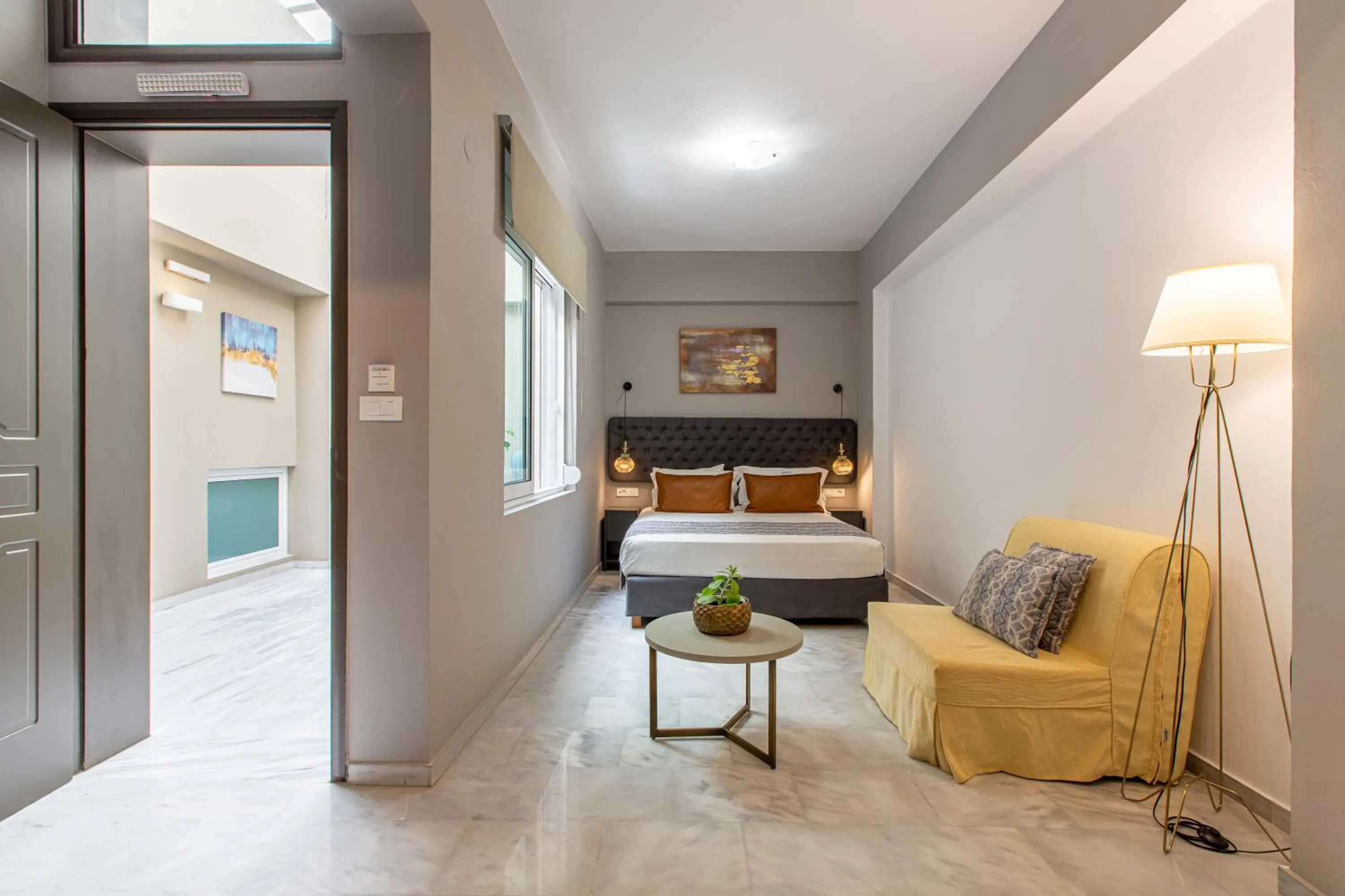 Bed in Minaret Suites and Apartments